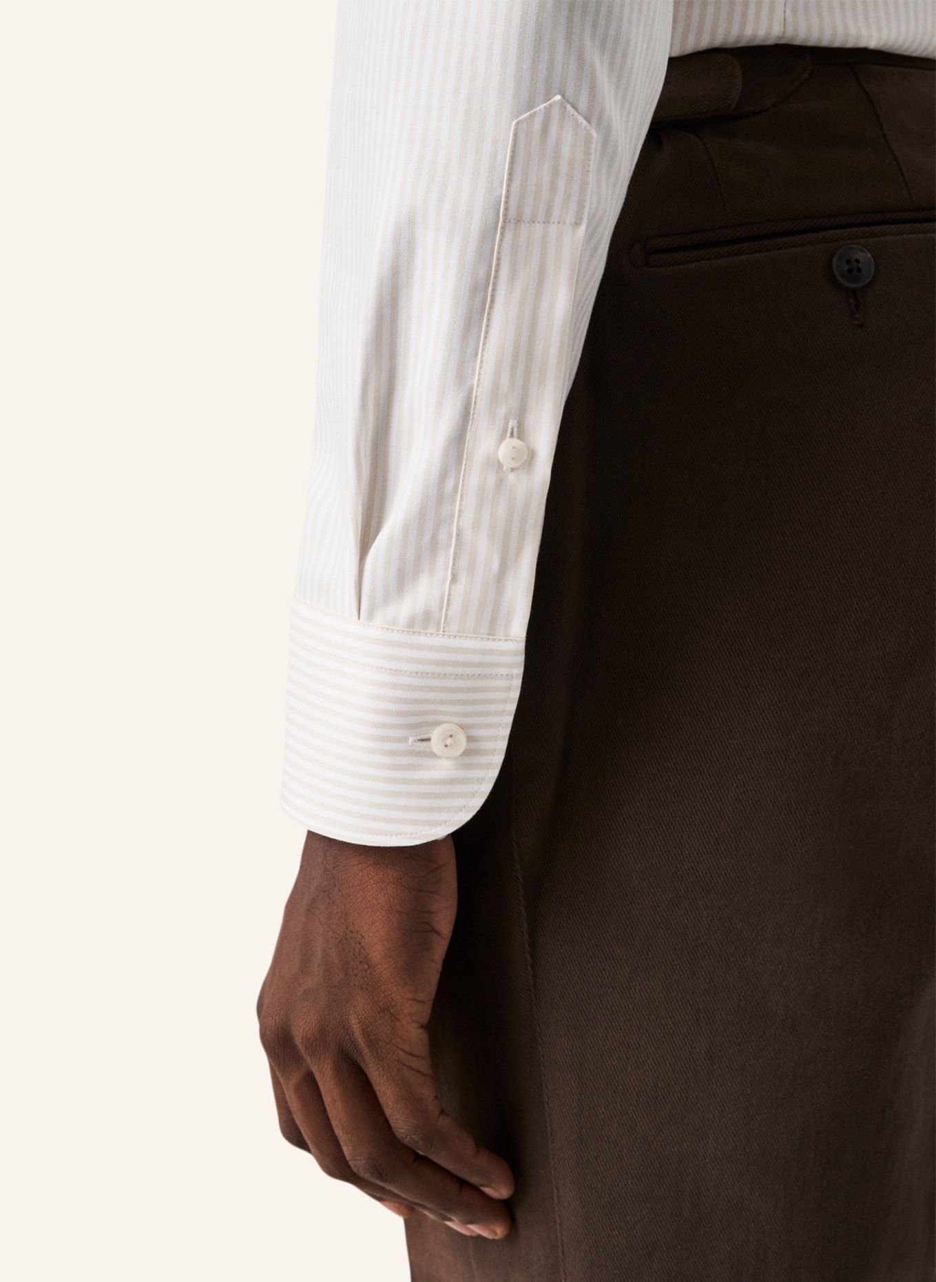 ETON Slim fit Oxford-Hemd, Farbe: BEIGE (Bild 4)