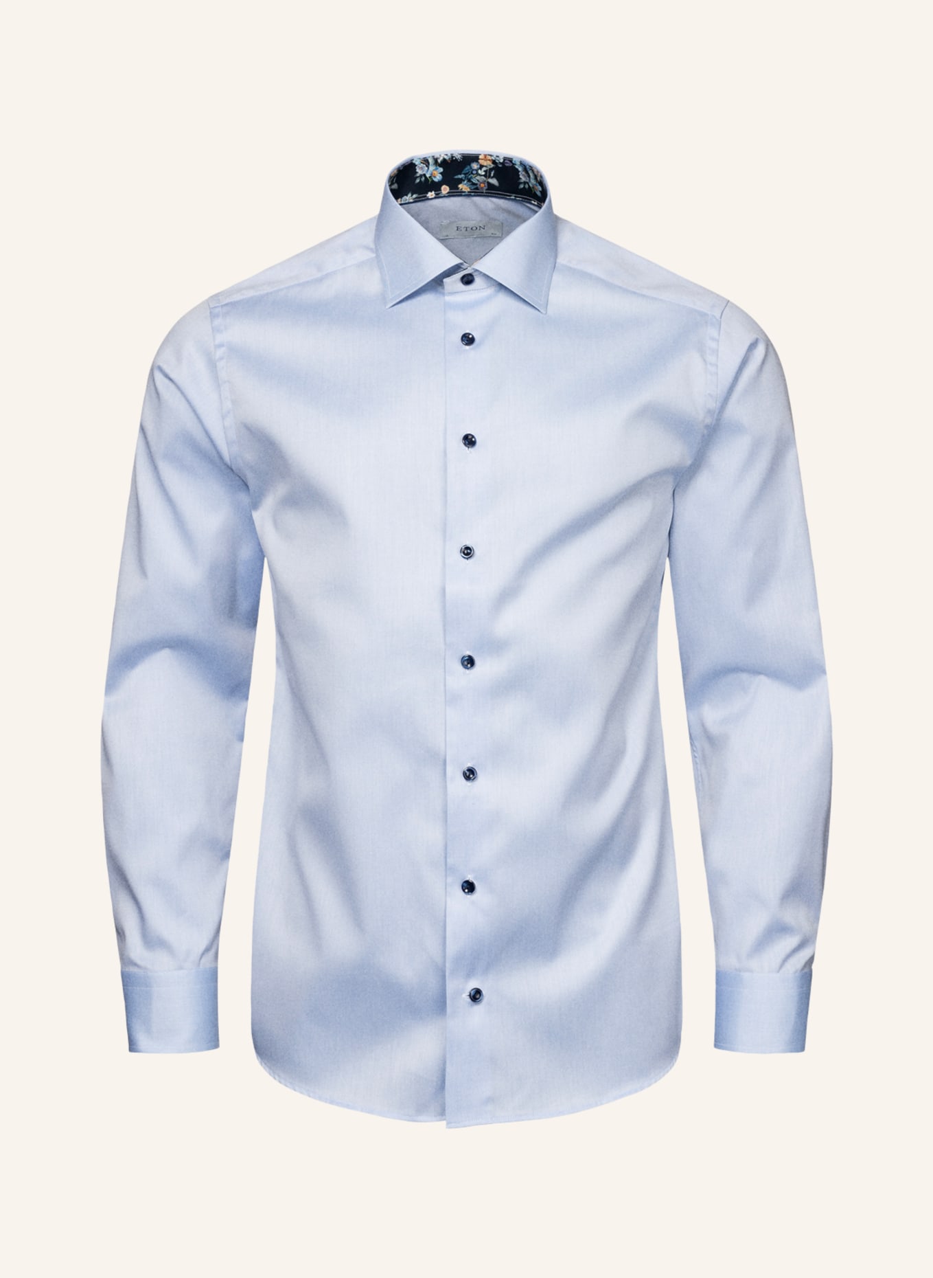 ETON Slim fit Signature Twill-Hemd, Farbe: BLAU (Bild 1)