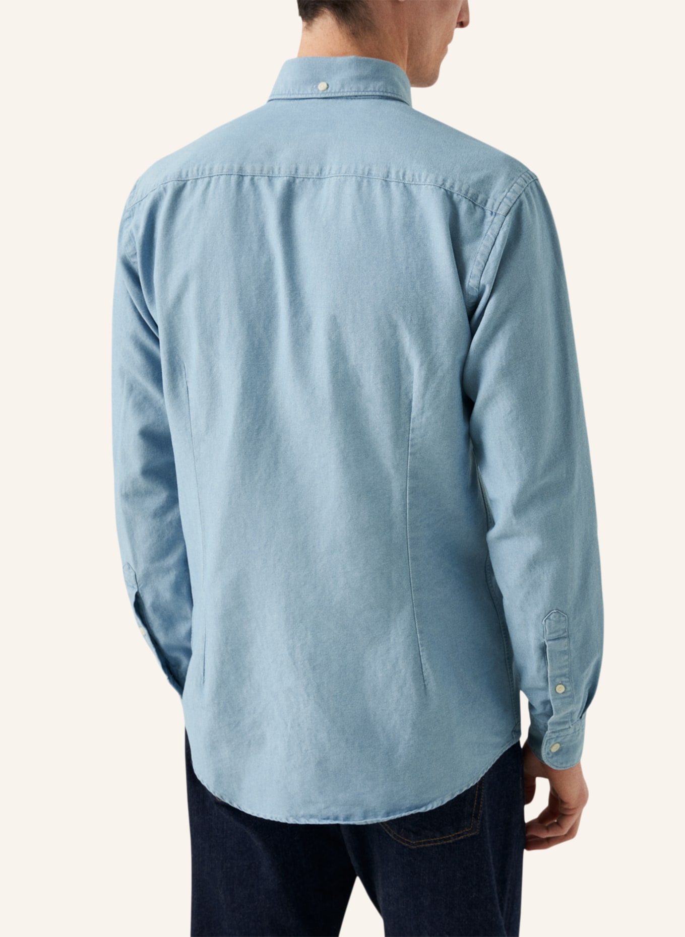 ETON Slim fit Denim-Hemd, Farbe: BLAU (Bild 2)