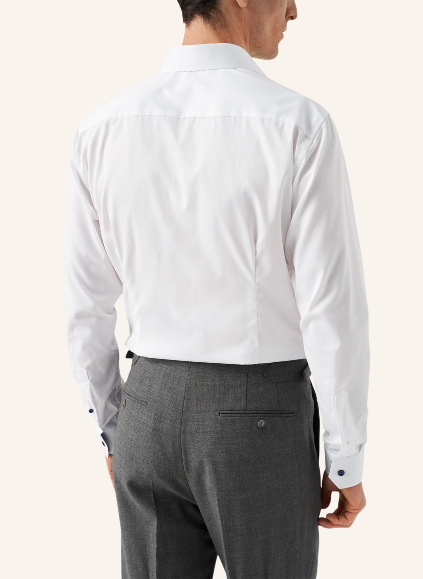 ETON Slim fit Signature Twill-Hemd, Farbe: WEISS (Bild 2)