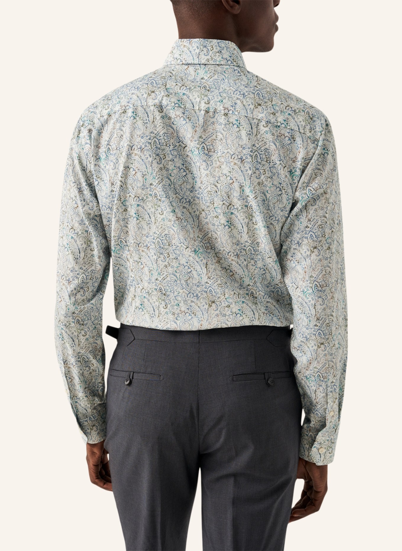 ETON Contemporary fit Baumwoll-Tencel™-Hemd, Farbe: HELLGRÜN (Bild 2)