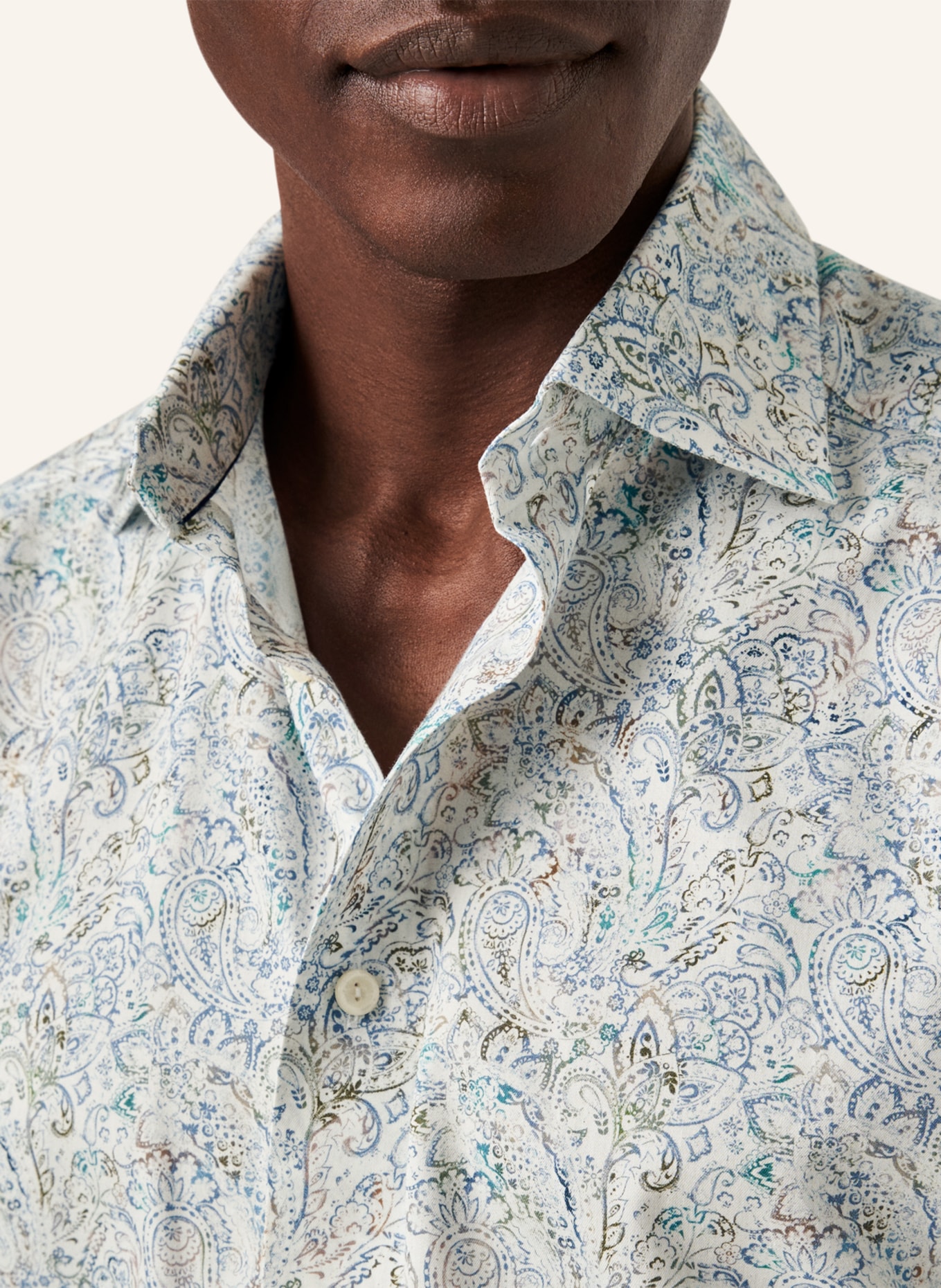 ETON Contemporary fit Baumwoll-Tencel™-Hemd, Farbe: HELLGRÜN (Bild 3)