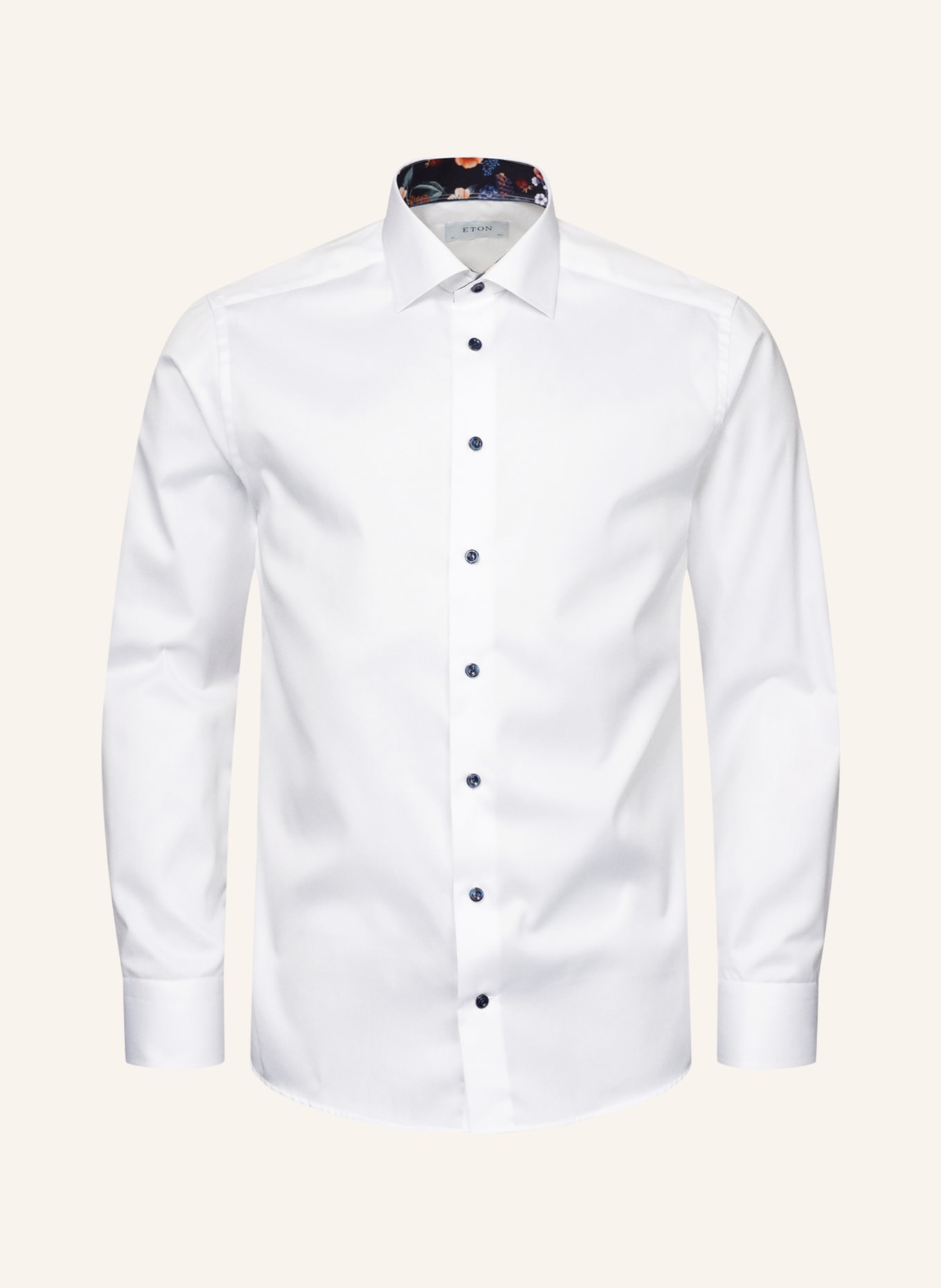 ETON Contemporary fit Signature Twill-Hemd, Farbe: WEISS (Bild 1)