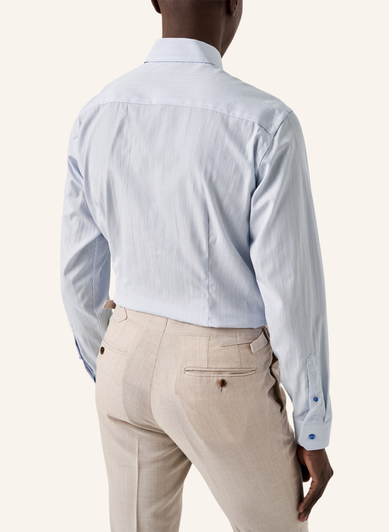 ETON Contemporary fit Popeline-Hemd, Farbe: BLAU (Bild 2)