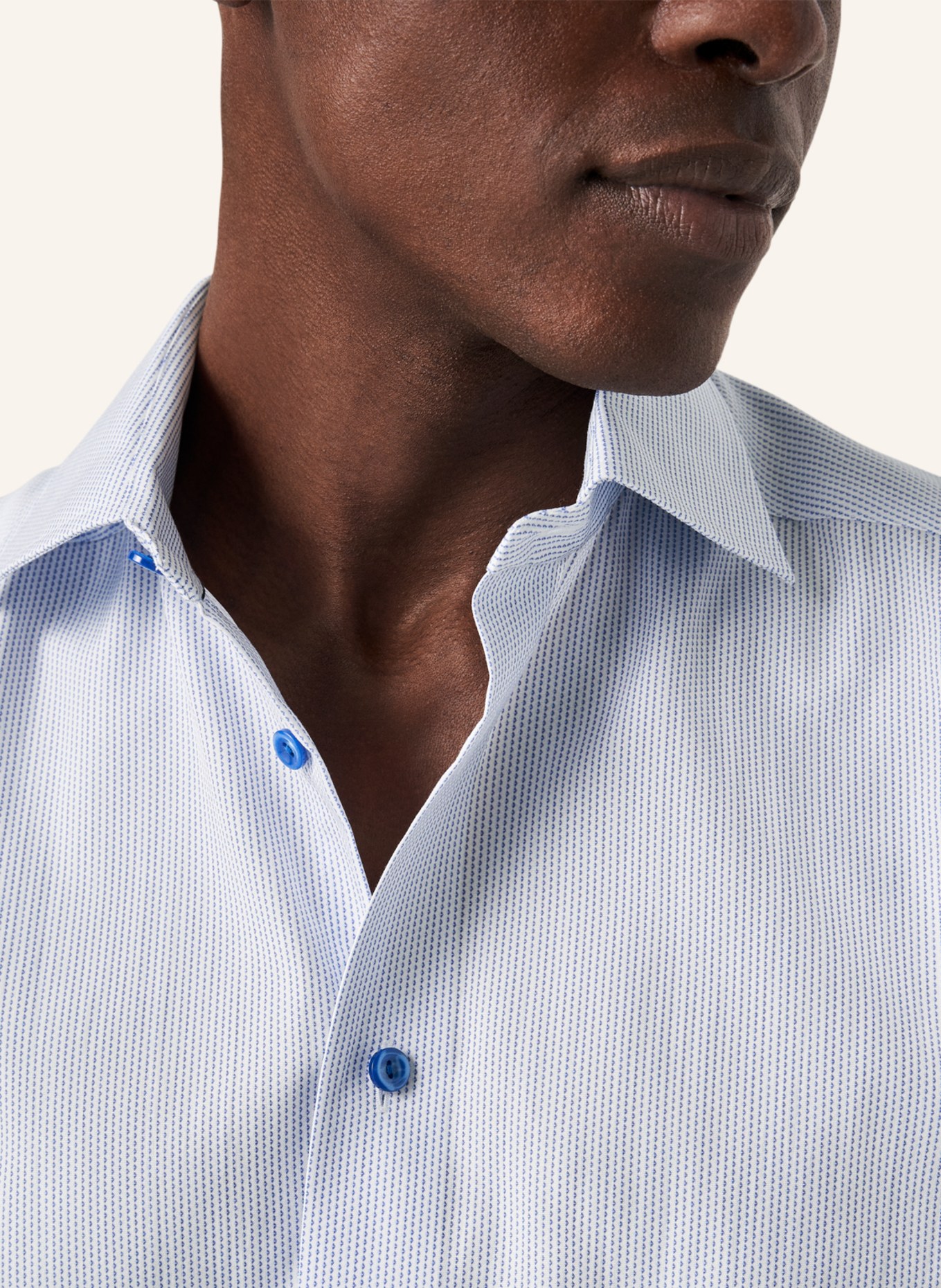ETON Contemporary fit Popeline-Hemd, Farbe: BLAU (Bild 3)