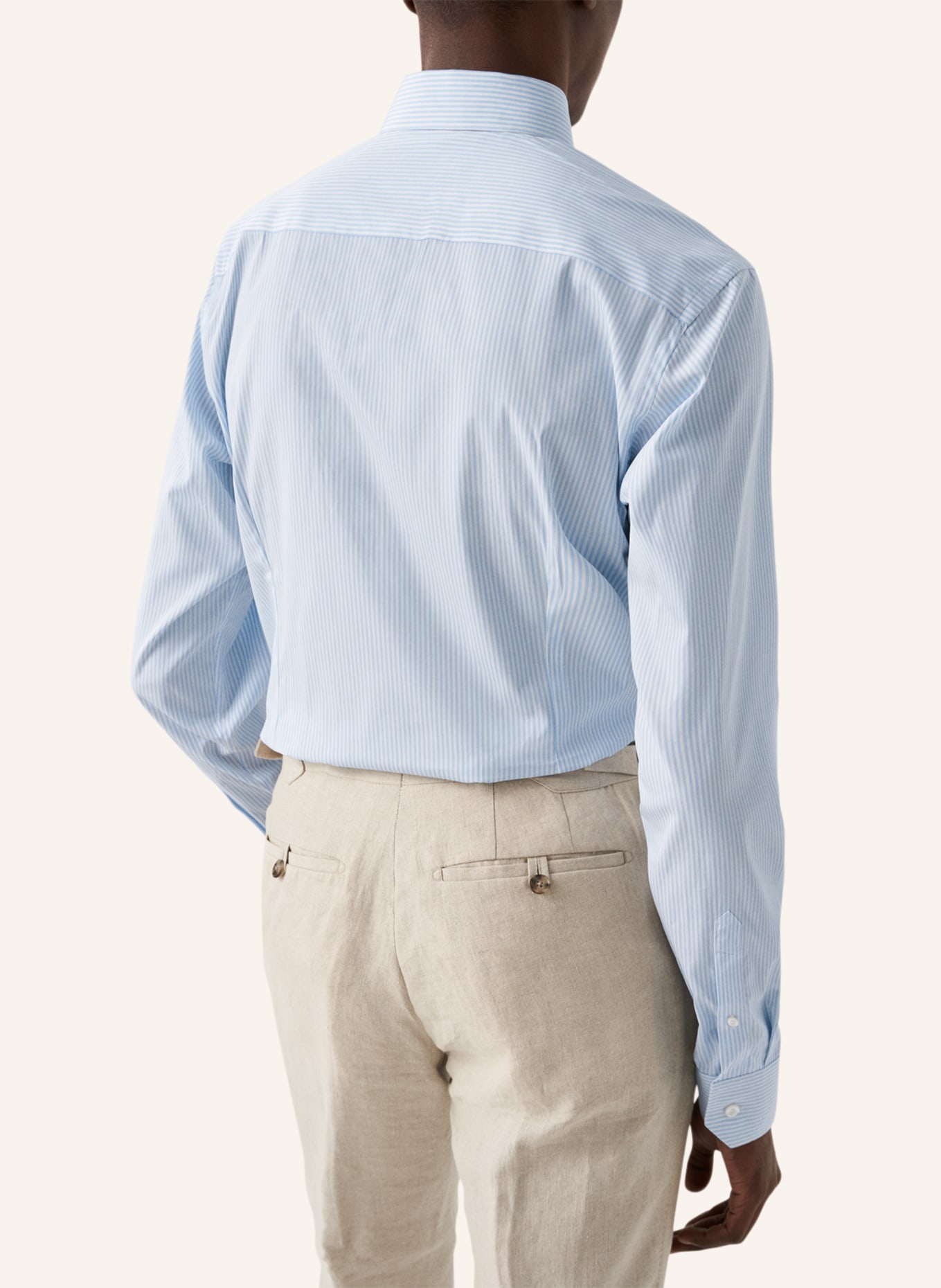 ETON Slim fit Popeline-Hemd, Farbe: BLAU (Bild 2)
