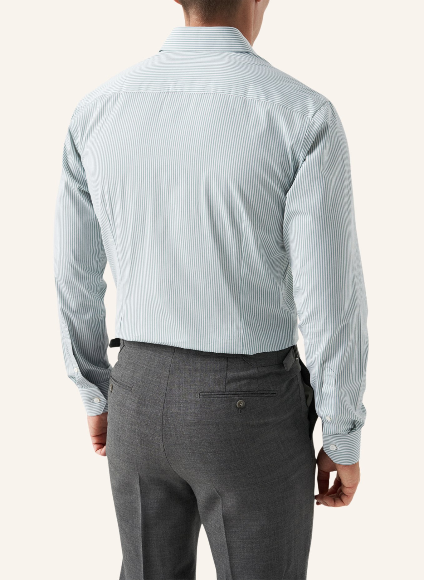 ETON Slim fit Popeline-Hemd, Farbe: HELLGRÜN (Bild 2)