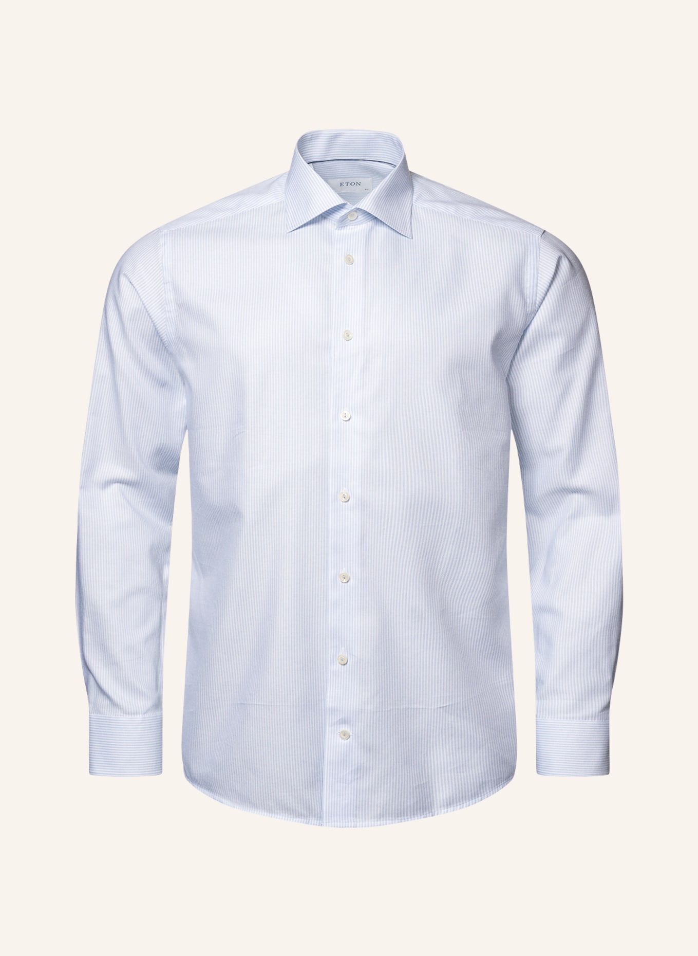ETON Slim fit Baumwoll-Tencel™-Hemd, Farbe: BLAU (Bild 1)