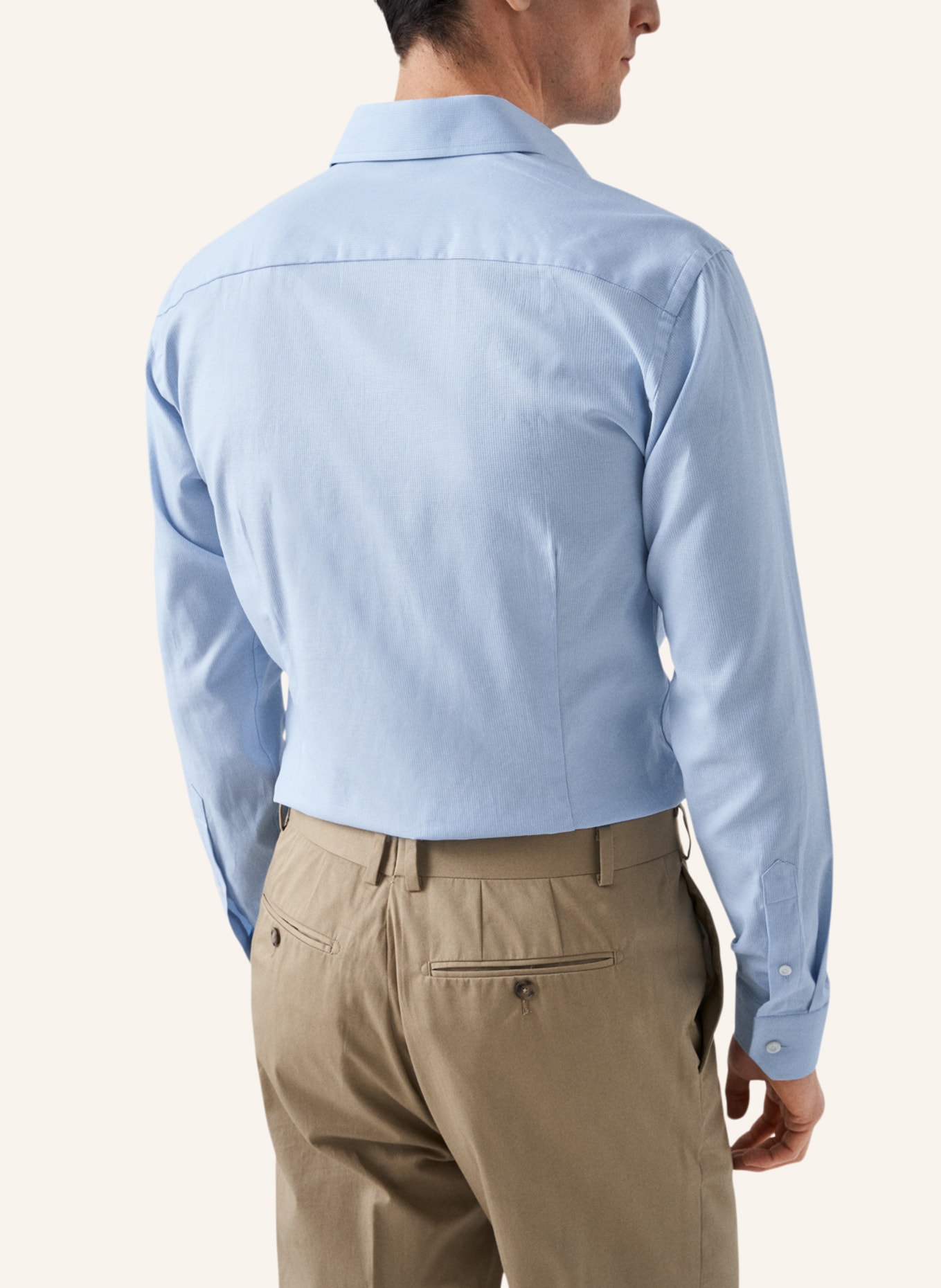 ETON Contemporary fit Signature Twill-Hemd, Farbe: BLAU (Bild 2)