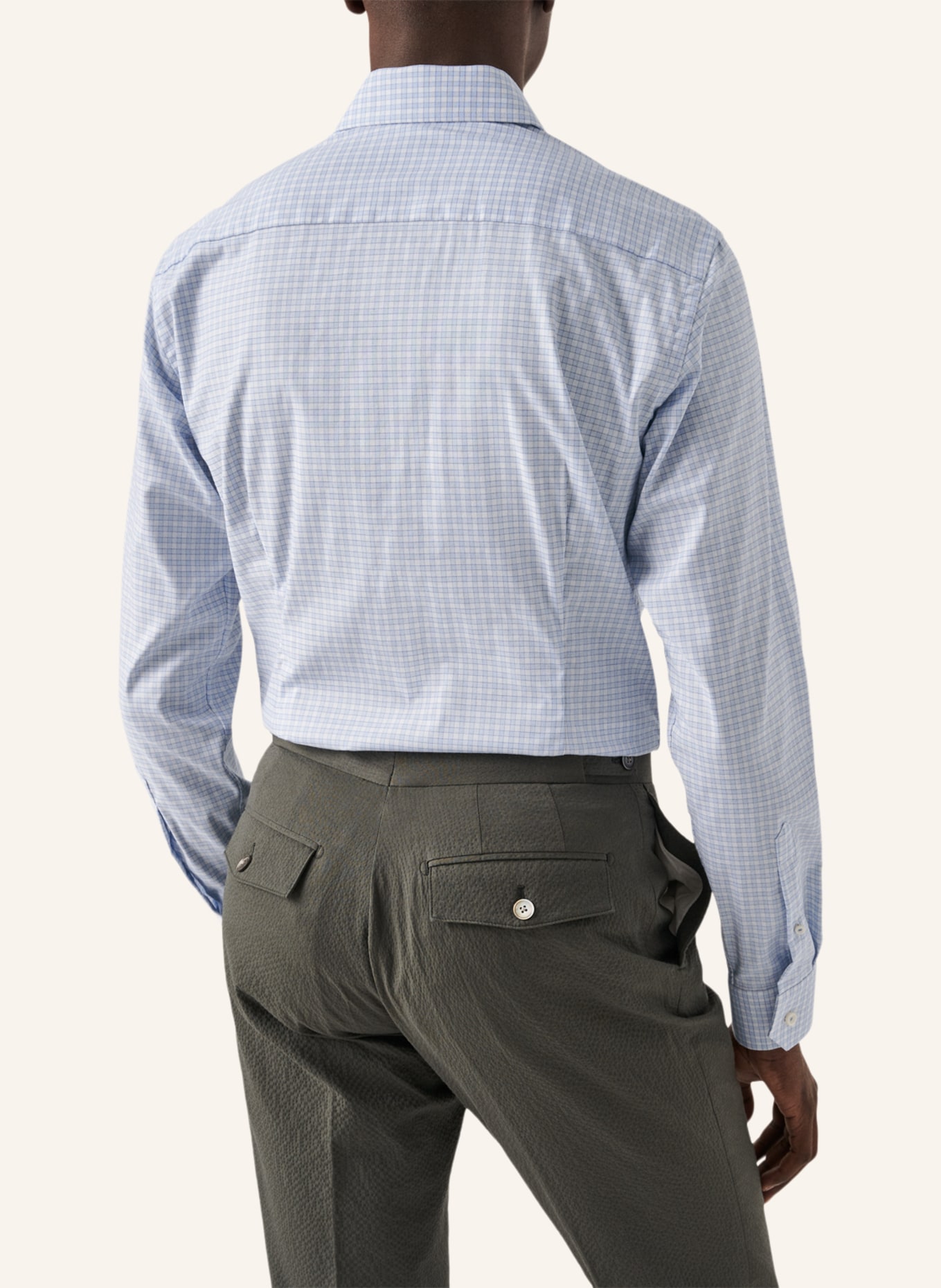 ETON Slim fit Signature Twill-Hemd, Farbe: BLAU (Bild 2)