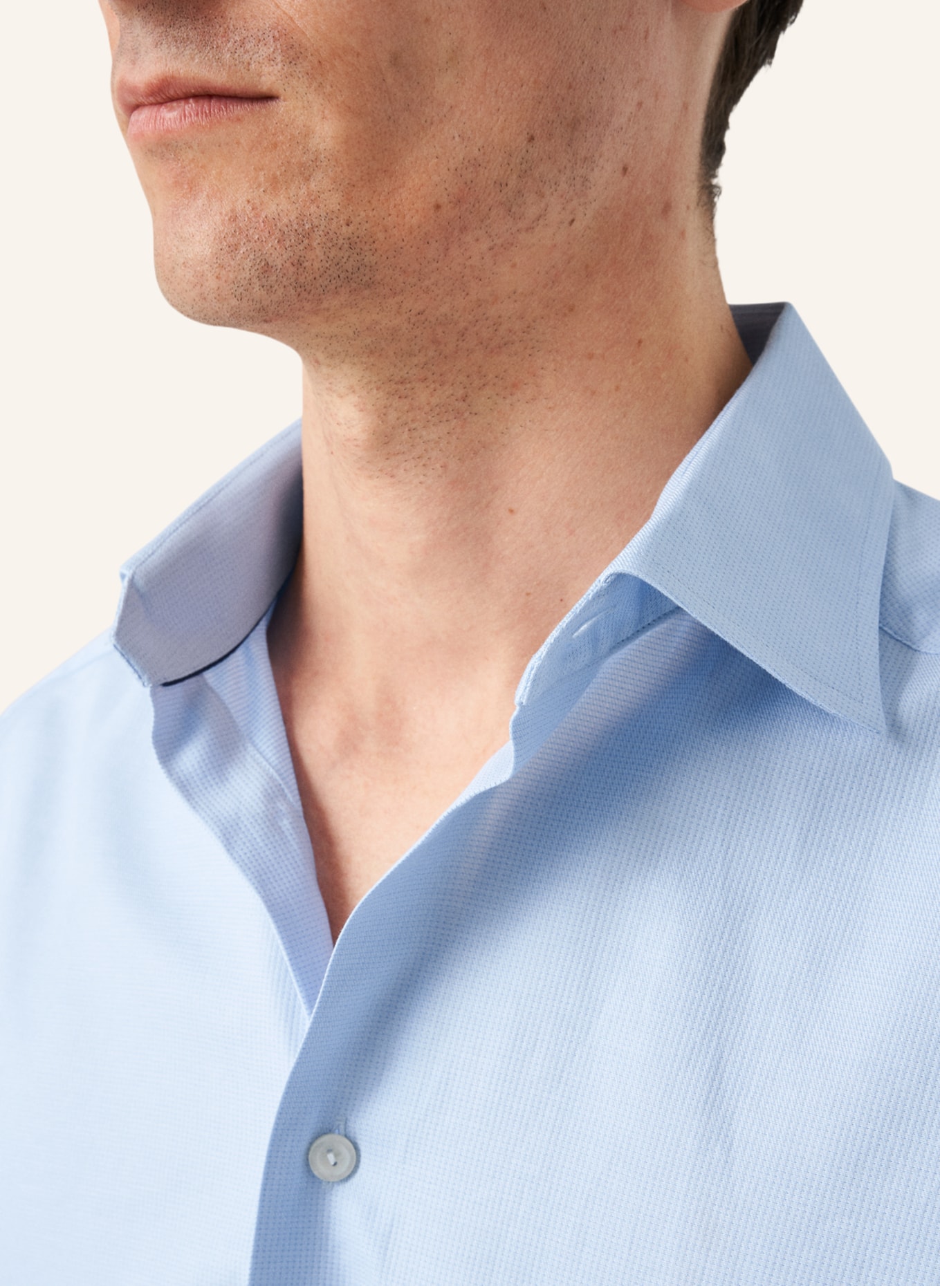 ETON Contemporary fit Signature Twill-Hemd, Farbe: BLAU (Bild 3)