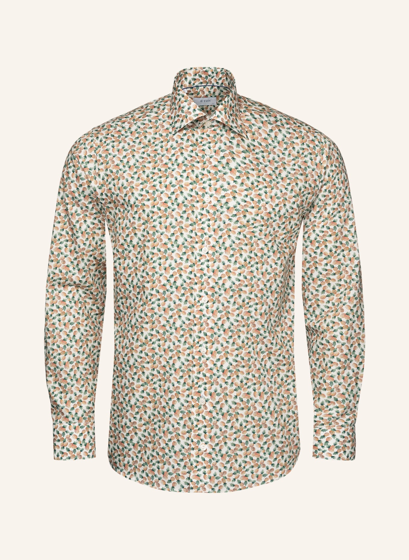 ETON Contemporary fit Baumwoll-Tencel™-Hemd, Farbe: ORANGE (Bild 1)