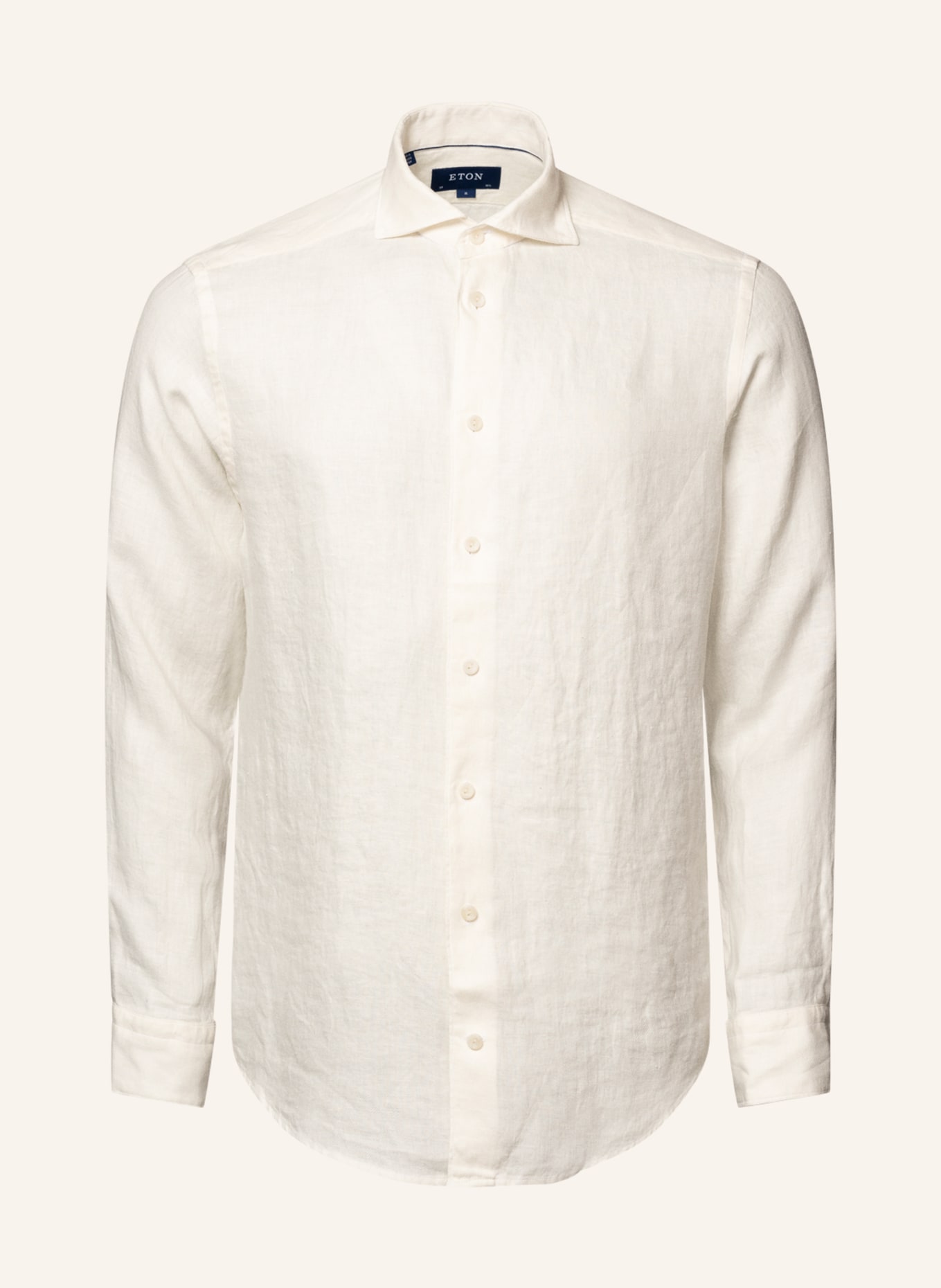 ETON Contemporary fit Leinenhemd, Farbe: WEISS (Bild 1)