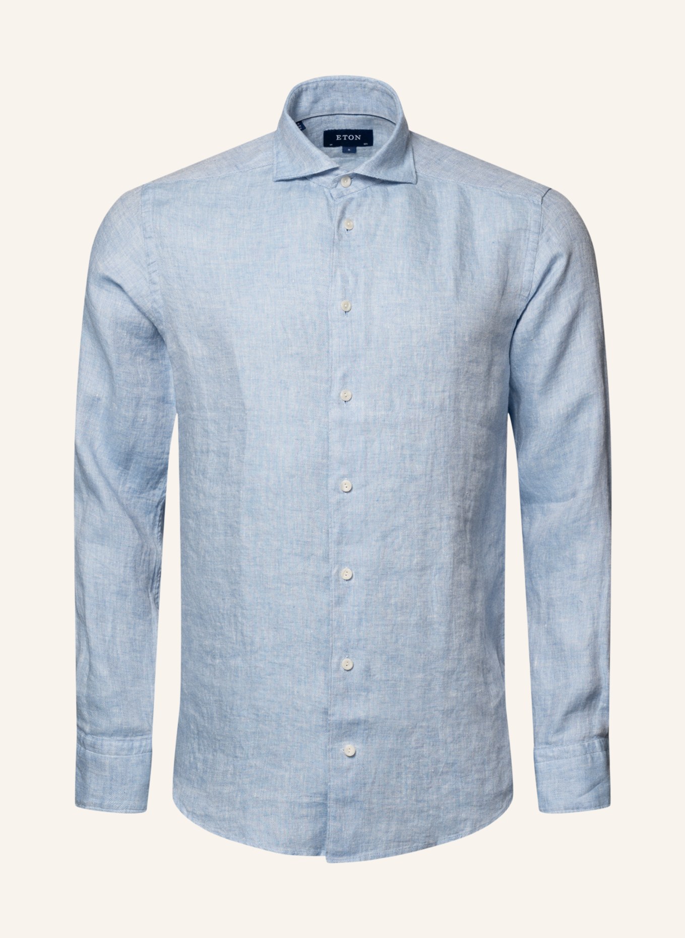 ETON Contemporary fit Leinenhemd, Farbe: BLAU (Bild 1)