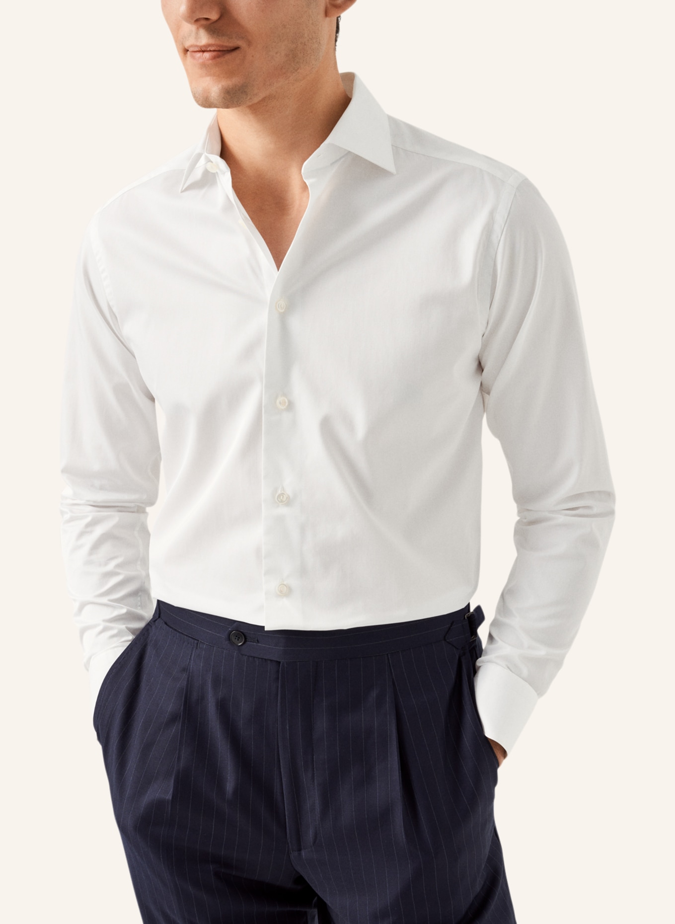 ETON Contemporary fit Twill-Hemd, Farbe: WEISS (Bild 5)