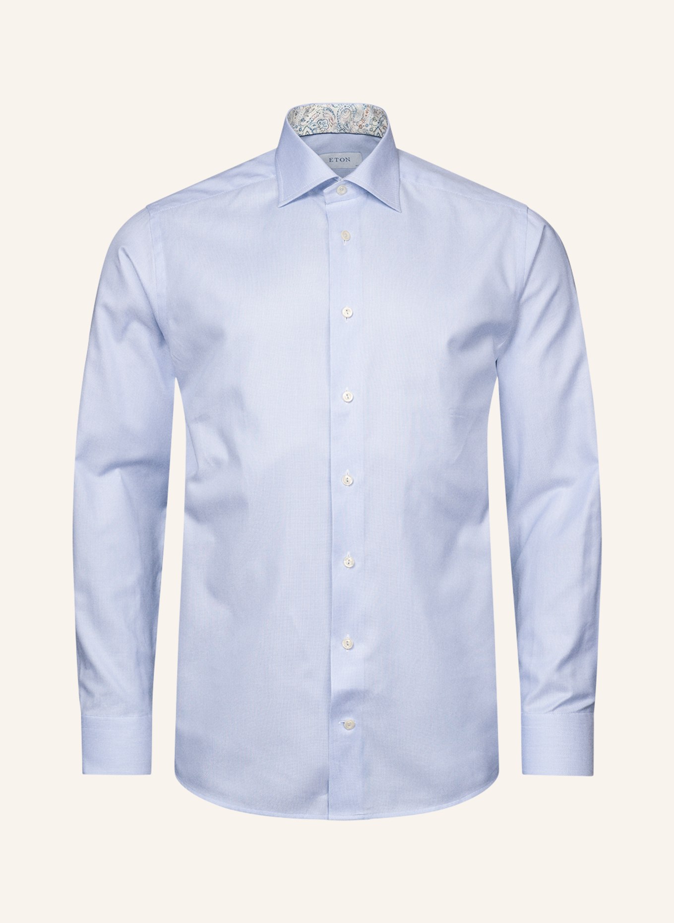 ETON Contemporary fit Baumwoll-Tencel™-Hemd, Farbe: BLAU (Bild 1)