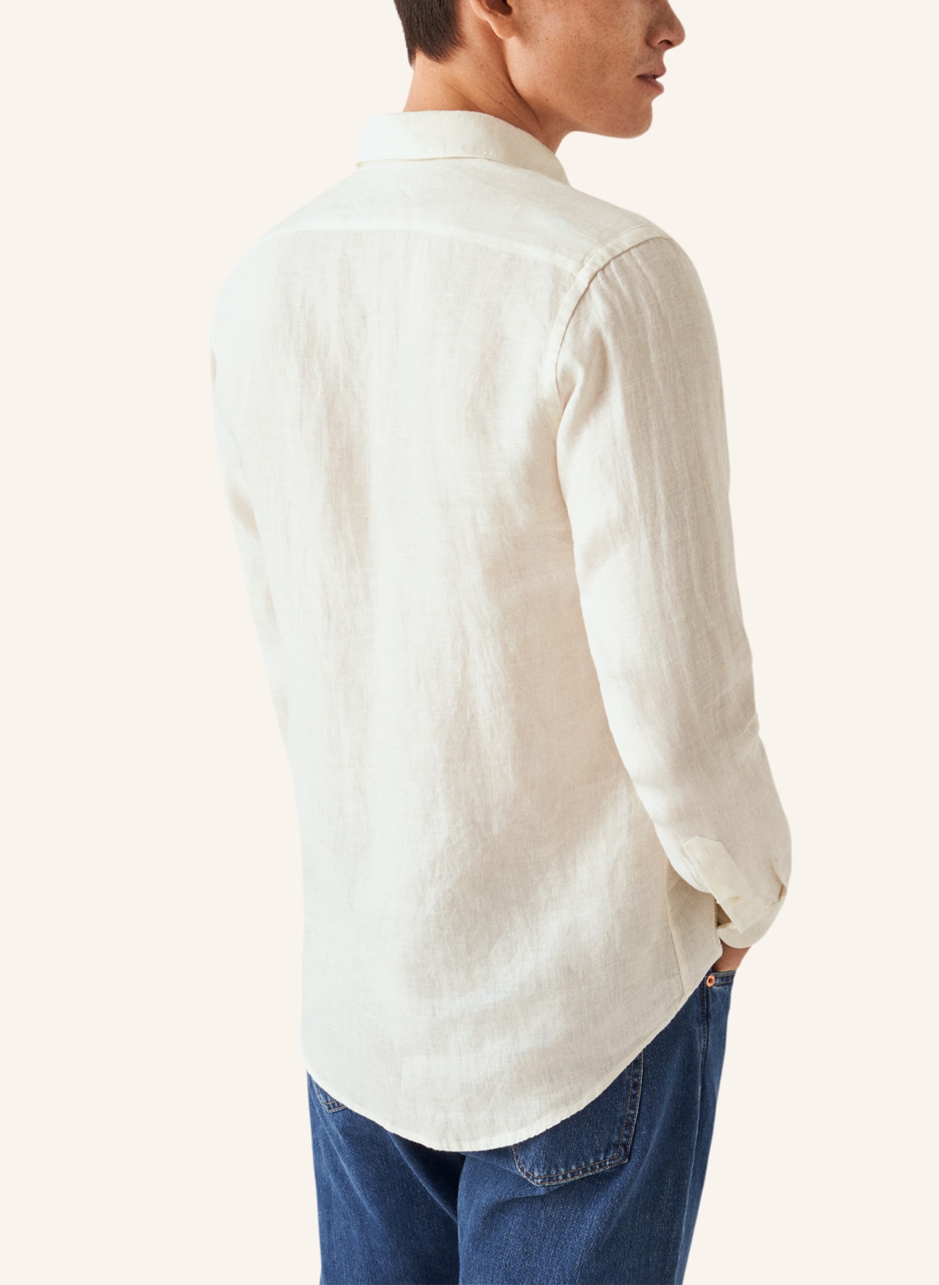 ETON Slim fit Leinenhemd, Farbe: WEISS (Bild 2)