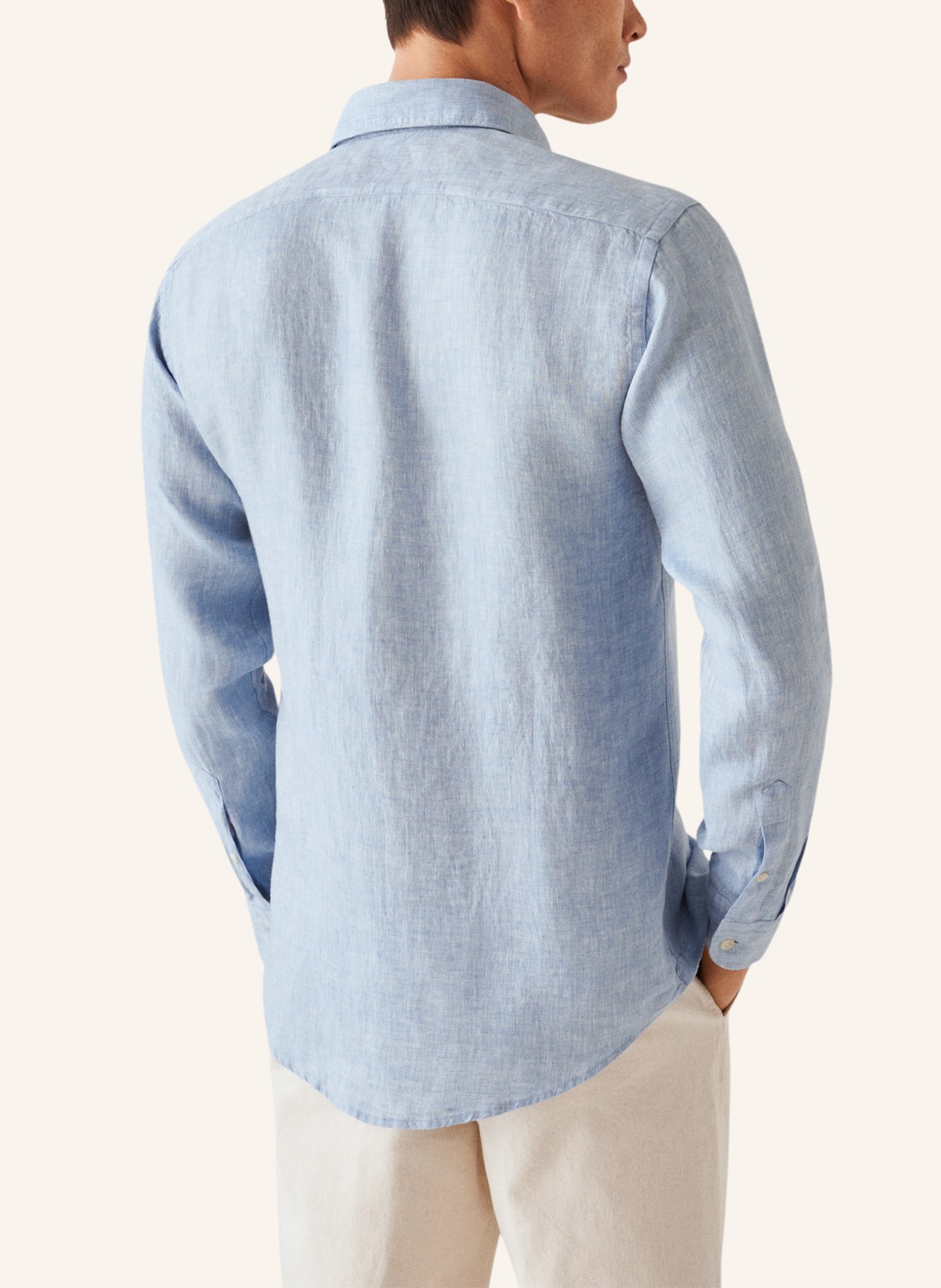 ETON Slim fit Leinenhemd, Farbe: BLAU/ DUNKELBLAU (Bild 2)