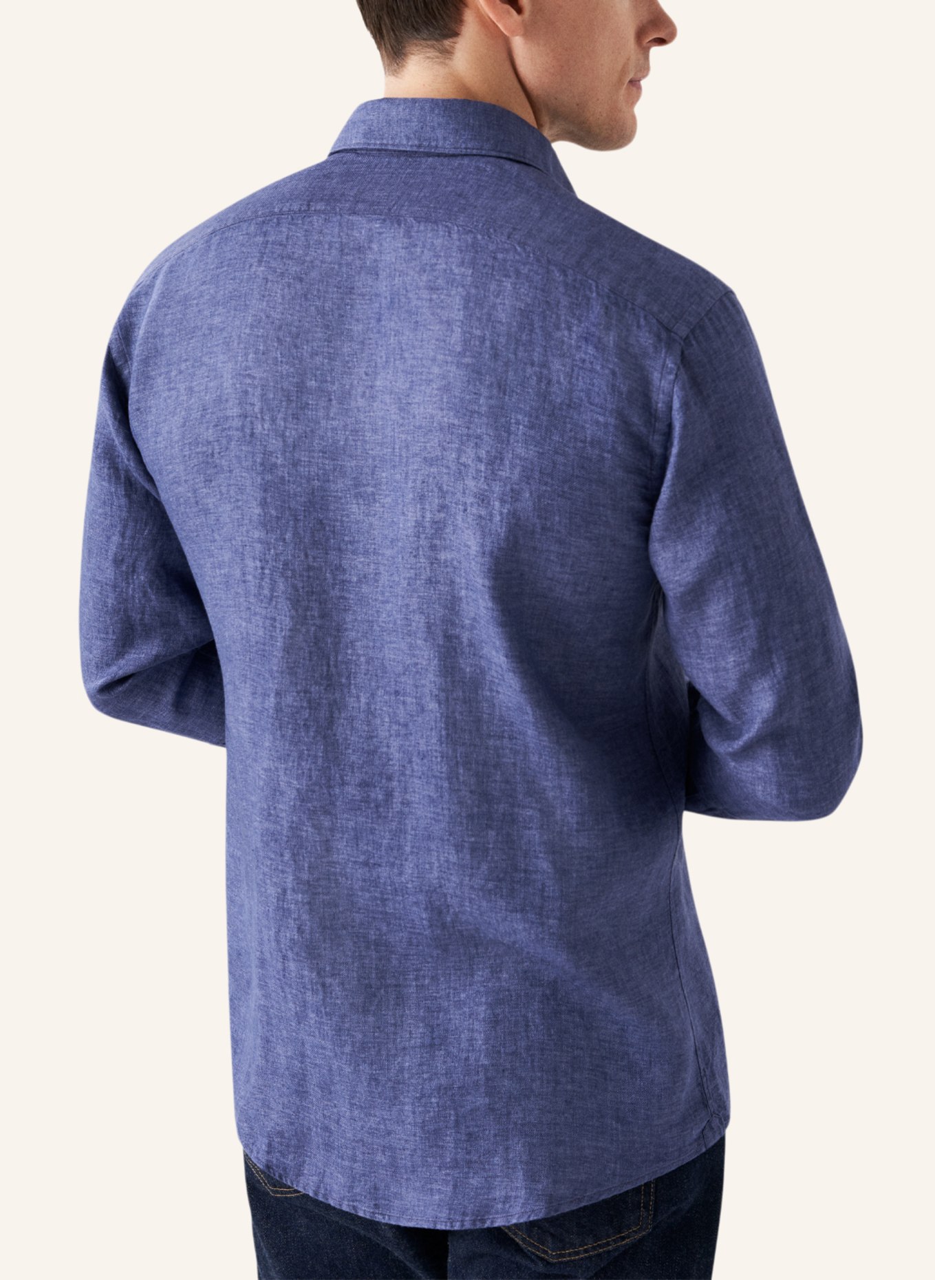 ETON Slim fit Leinenhemd, Farbe: BLAU/ DUNKELBLAU (Bild 2)