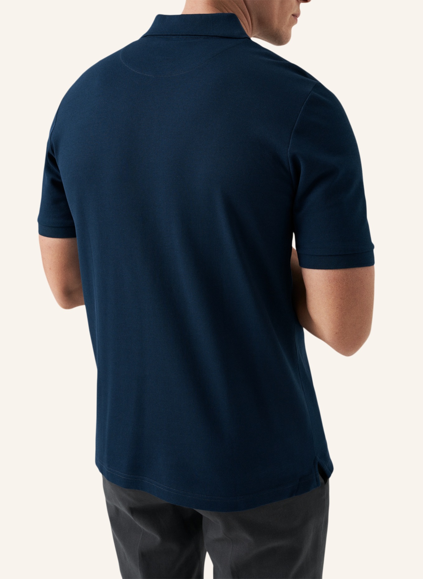 ETON Regular fit Polohemd, Farbe: DUNKELBLAU (Bild 2)