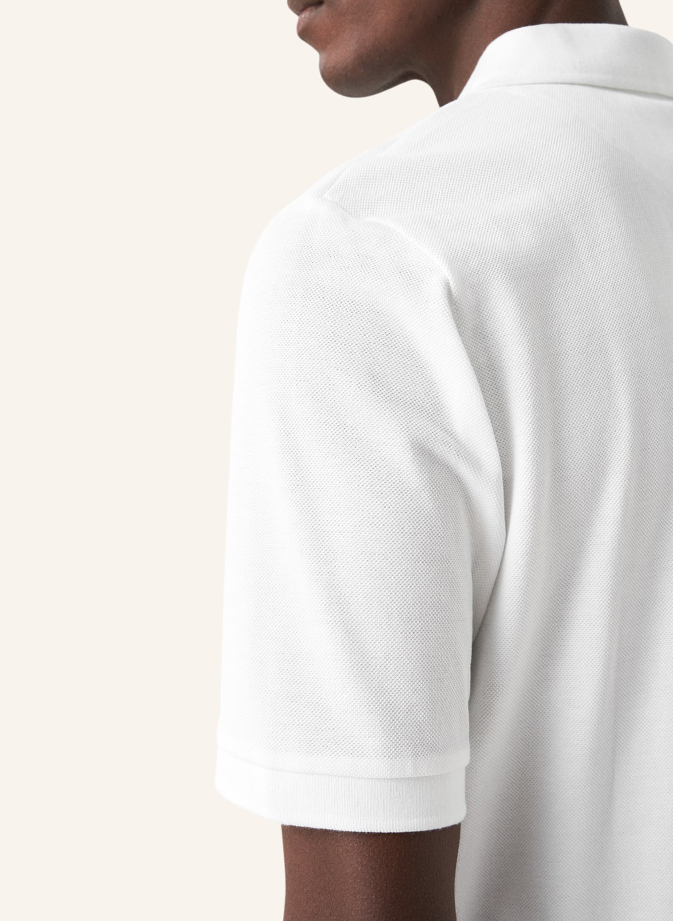 ETON Regular fit Polohemd, Farbe: WEISS (Bild 4)