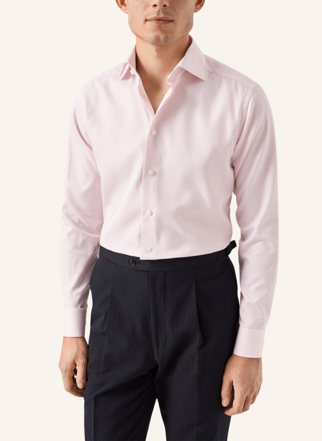 ETON Slim fit Twill-Hemd, Farbe: PINK (Bild 5)