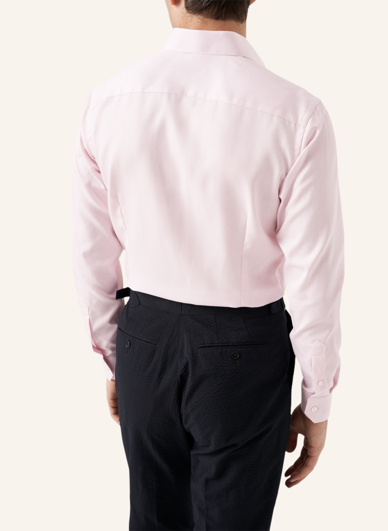 ETON Slim fit Twill-Hemd, Farbe: PINK (Bild 2)