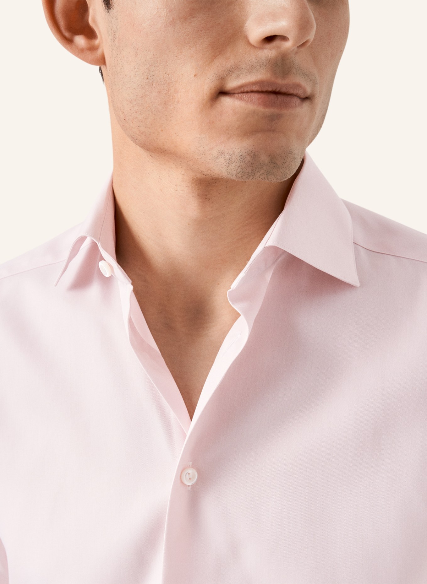 ETON Slim fit Twill-Hemd, Farbe: PINK (Bild 3)