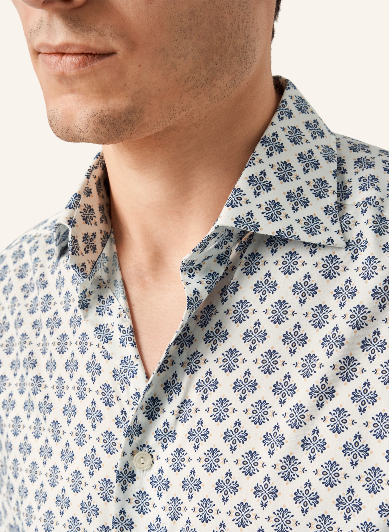 ETON Contemporary fit Baumwoll-Tencel™-Hemd, Farbe: WEISS (Bild 3)