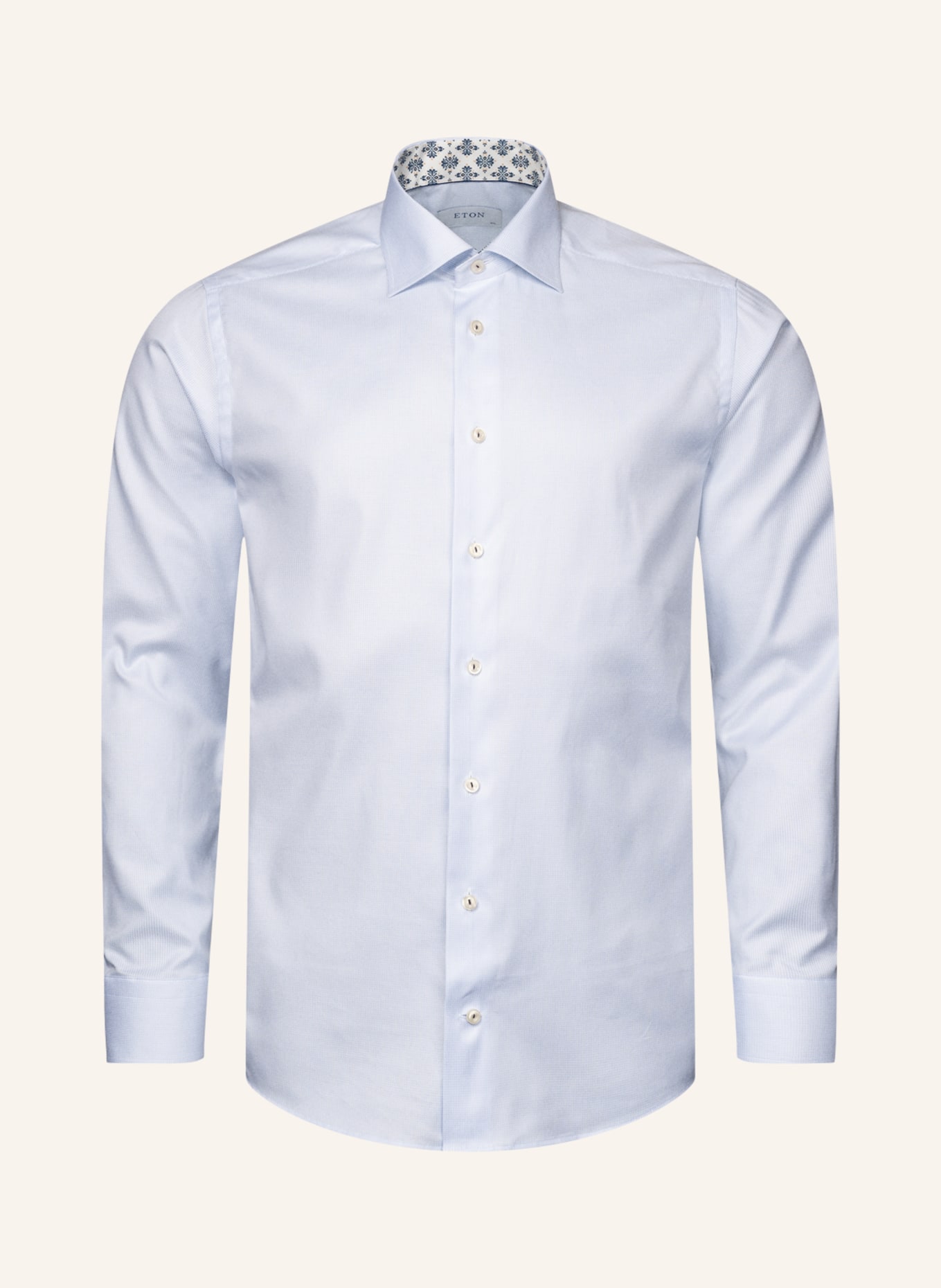ETON Contemporary fit Baumwoll-Tencel™-Hemd, Farbe: BLAU (Bild 1)
