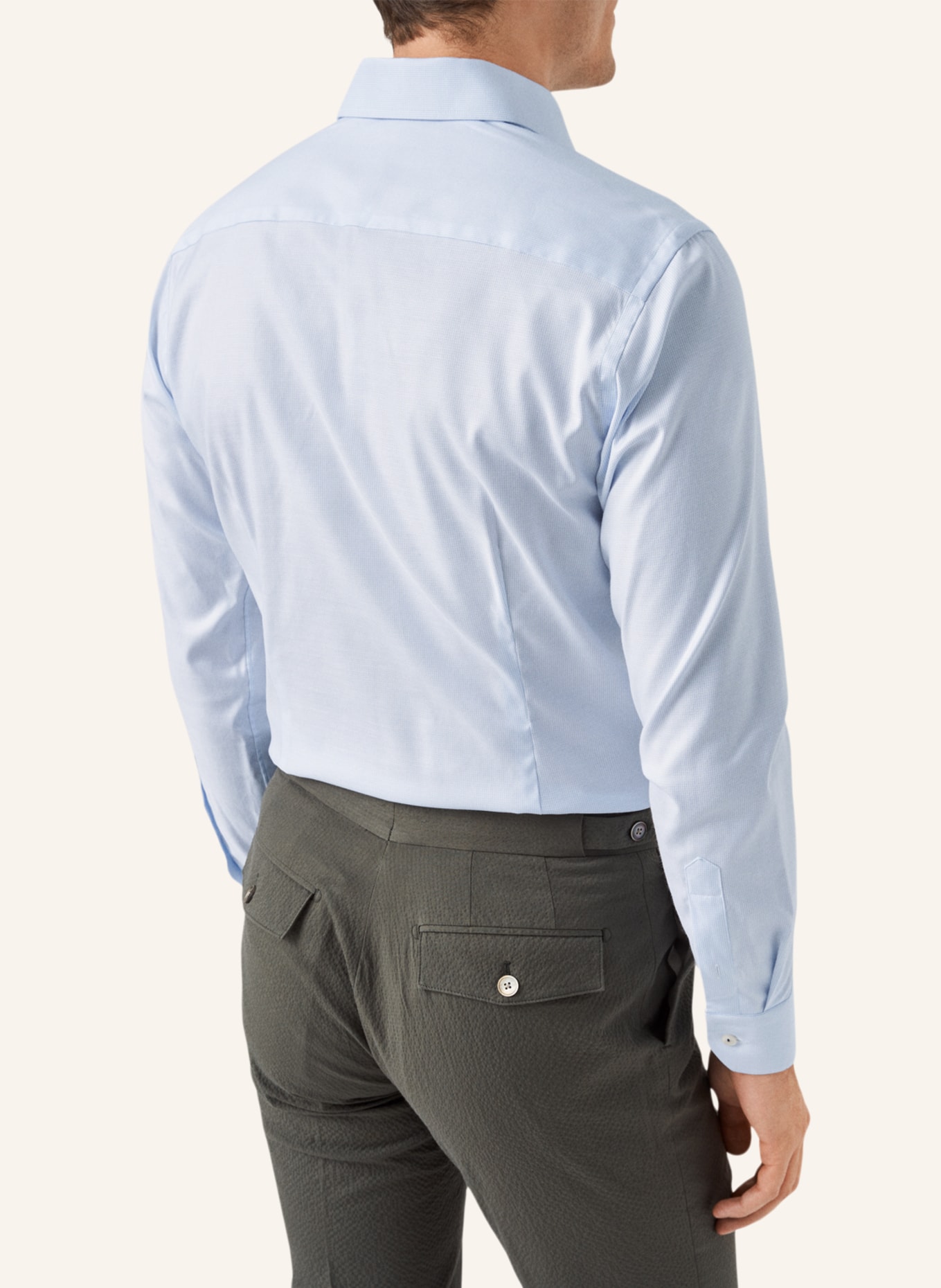 ETON Contemporary fit Baumwoll-Tencel™-Hemd, Farbe: BLAU (Bild 2)