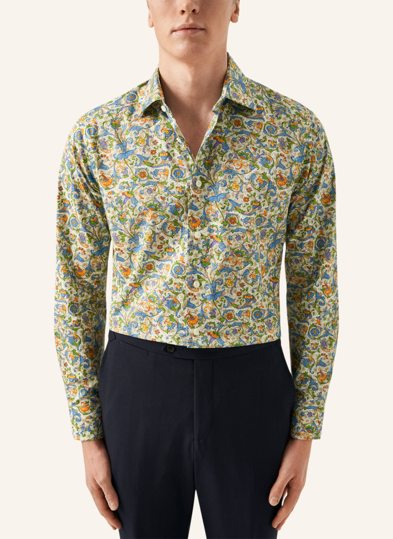 ETON Contemporary fit Signature Twill-skjorta, Farbe: WEISS (Bild 5)