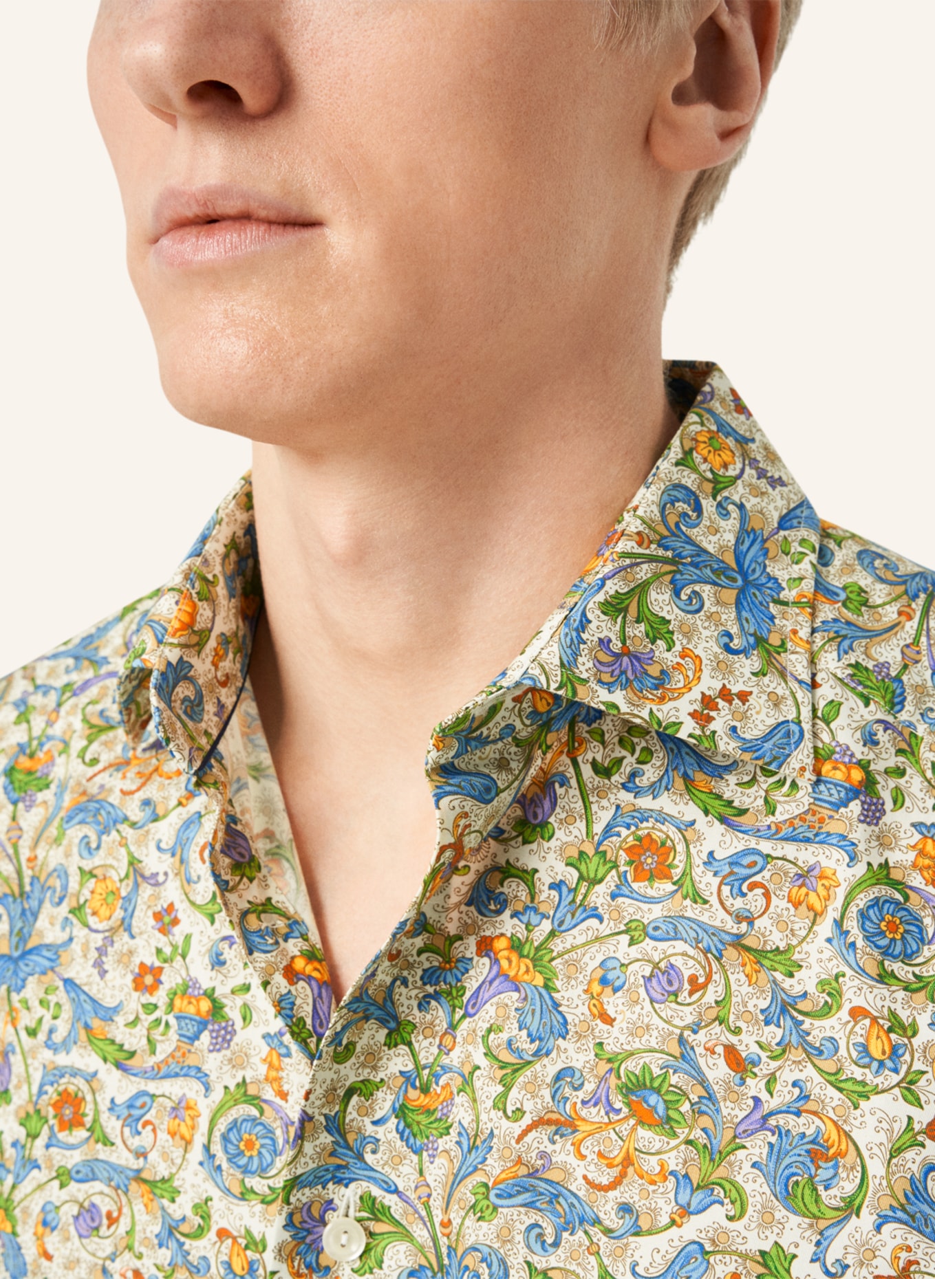 ETON Slim fit Signature Twill-skjorta, Farbe: WEISS (Bild 2)