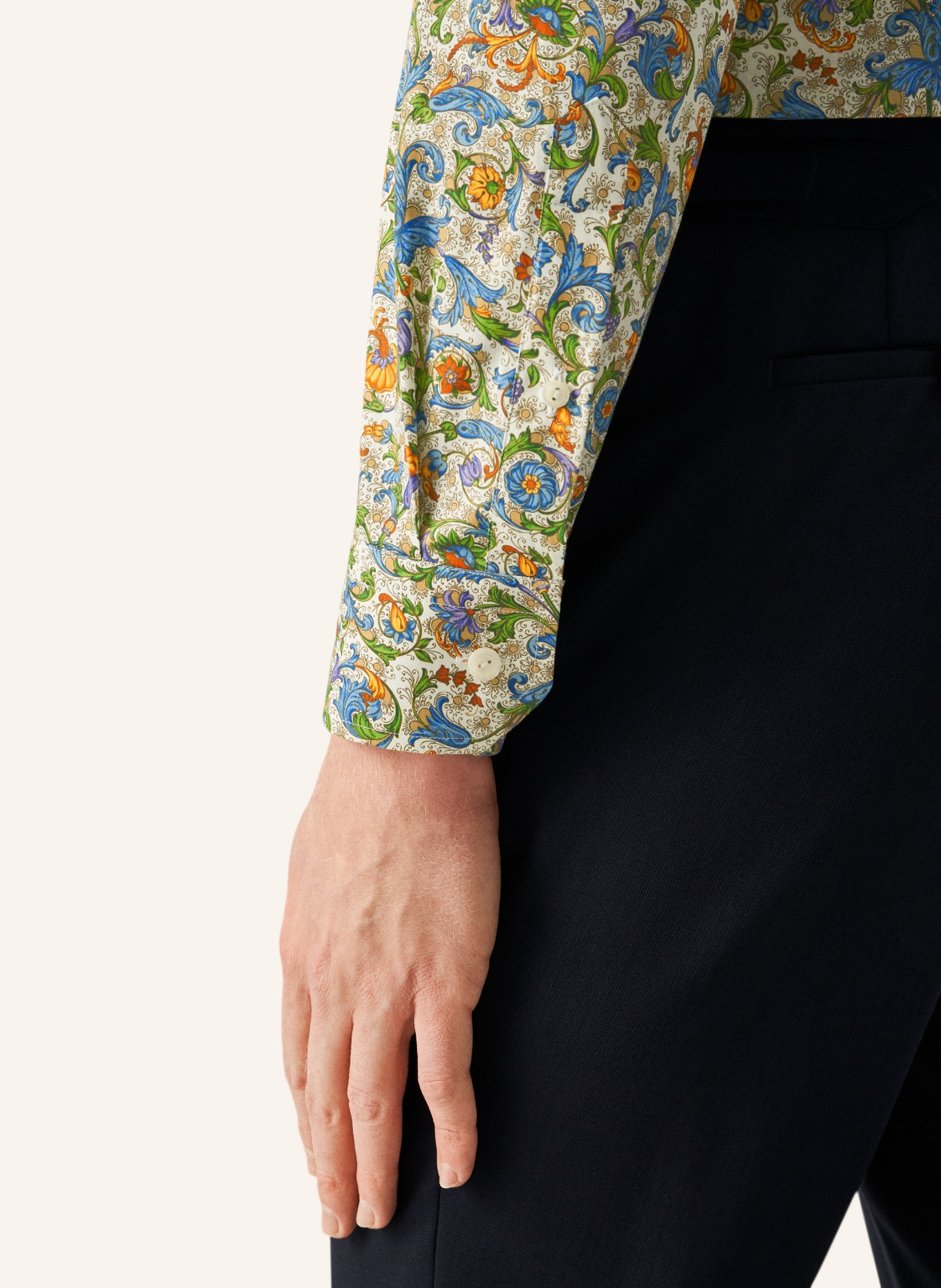 ETON Contemporary fit Signature Twill-skjorta, Farbe: WEISS (Bild 4)