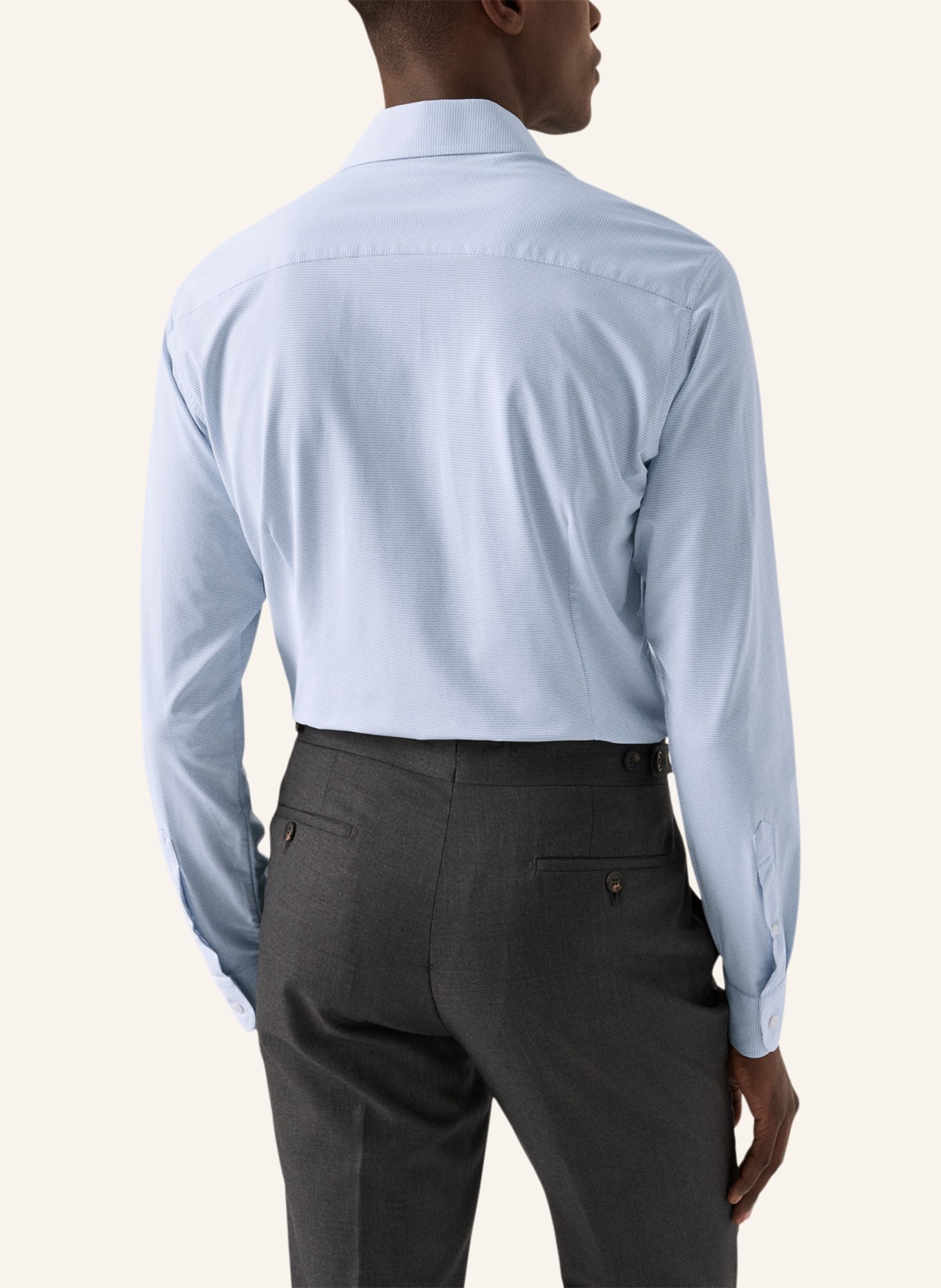 ETON Slim fit Hemd aus Vier-Wege-Stretch, Farbe: BLAU (Bild 2)