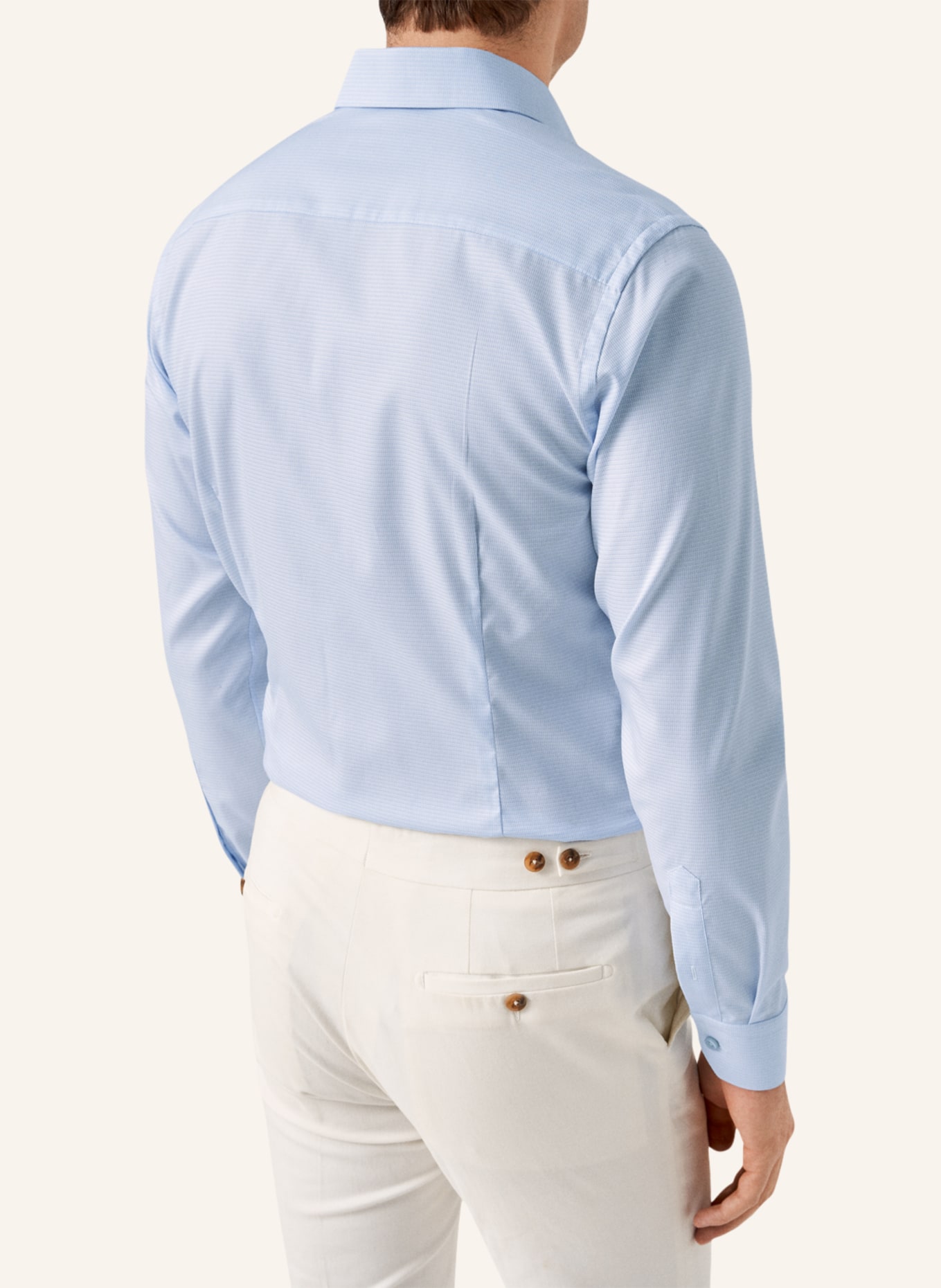 ETON Contemporary fit Piqué-Hemd, Farbe: BLAU (Bild 2)