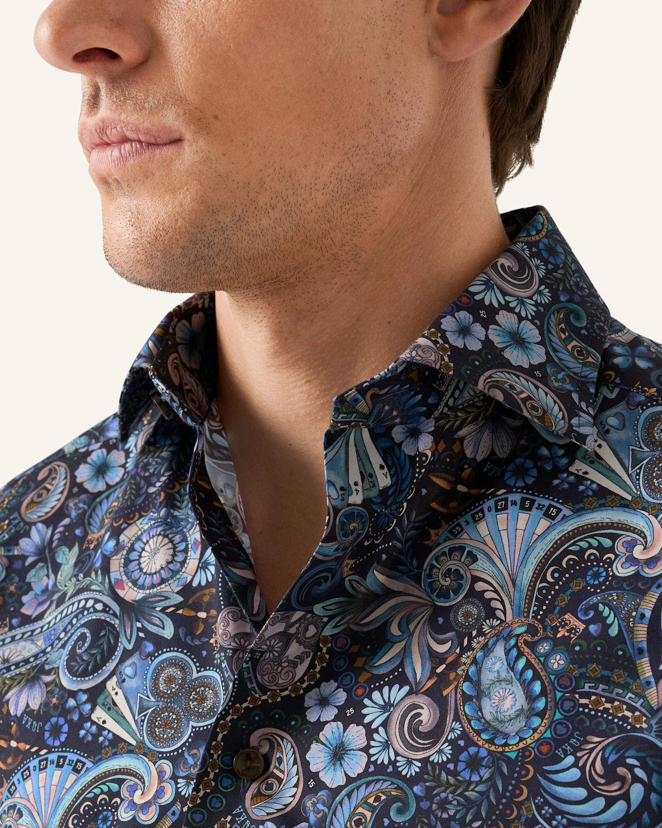 ETON Contemporary Fit Signature-Twill Hemd, Farbe: DUNKELBLAU (Bild 3)