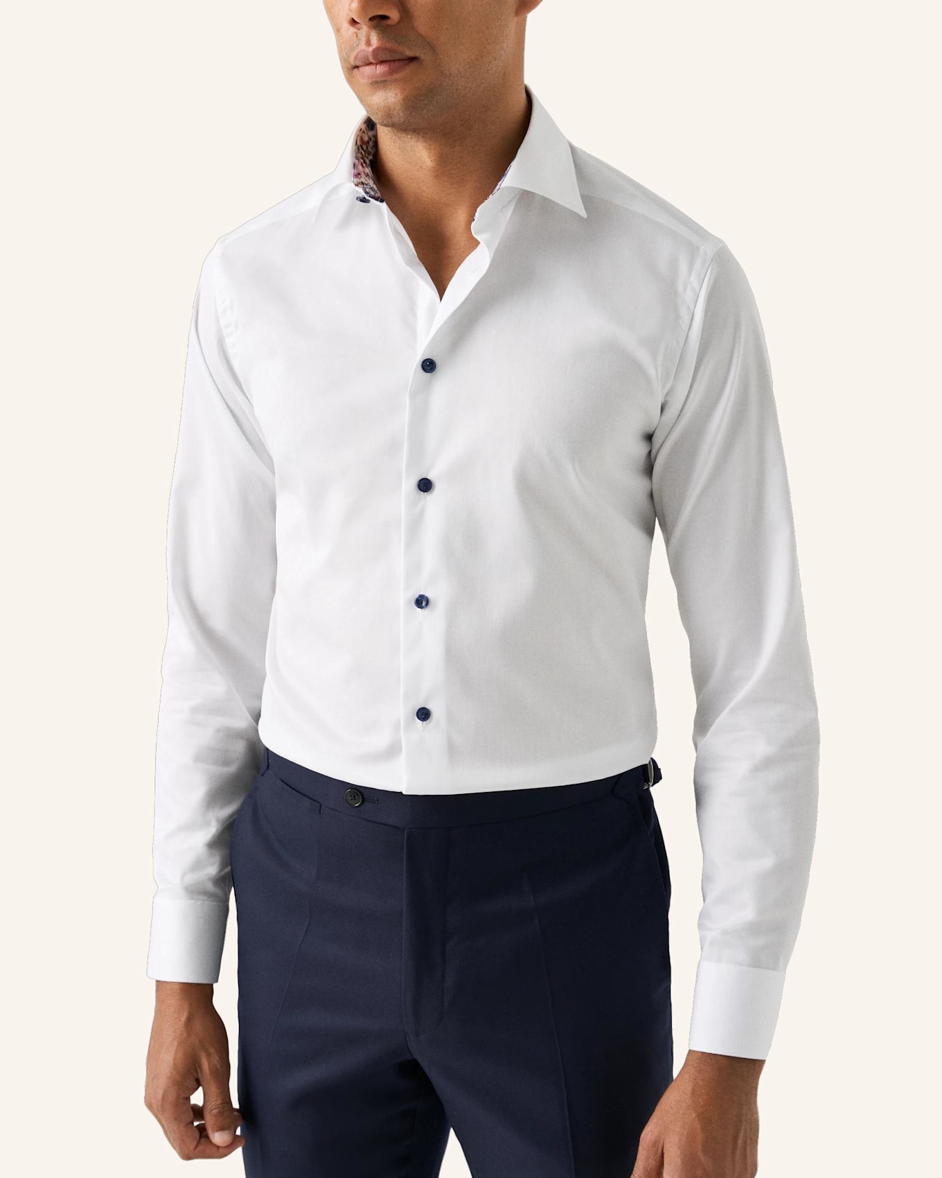 ETON Contemporary fit Signature-Twill Hemd, Farbe: WEISS (Bild 5)