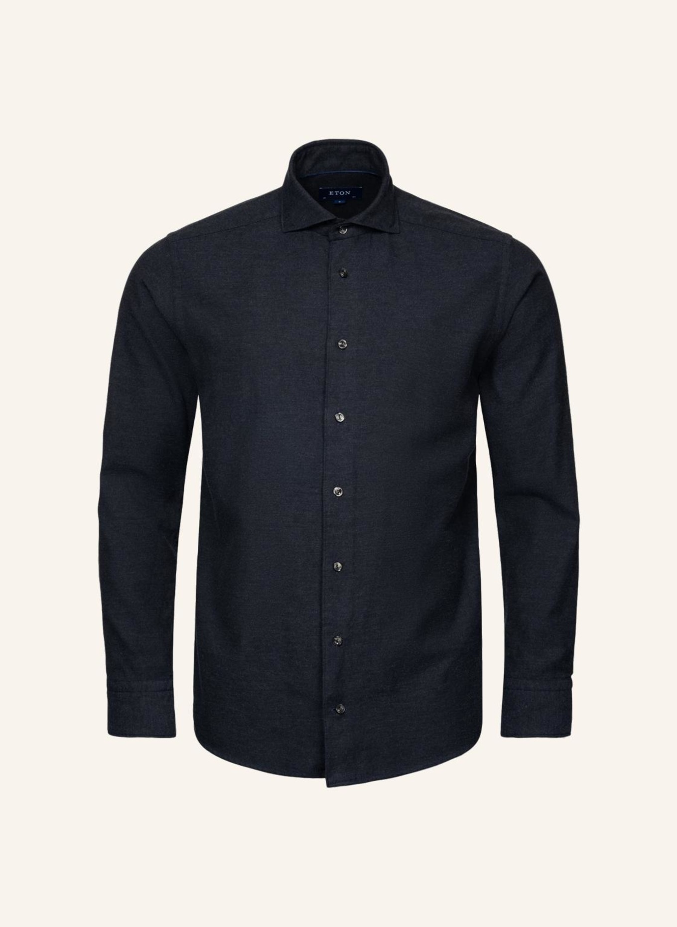 ETON Slim Fit Flanellhemd, Farbe: DUNKELBLAU (Bild 1)