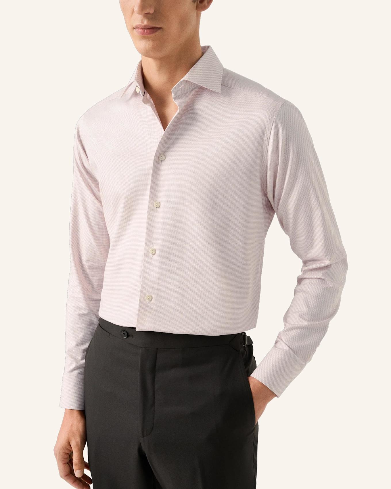 ETON Slim Fit Baumwoll-Tencel™ Hemd, Farbe: PINK (Bild 5)