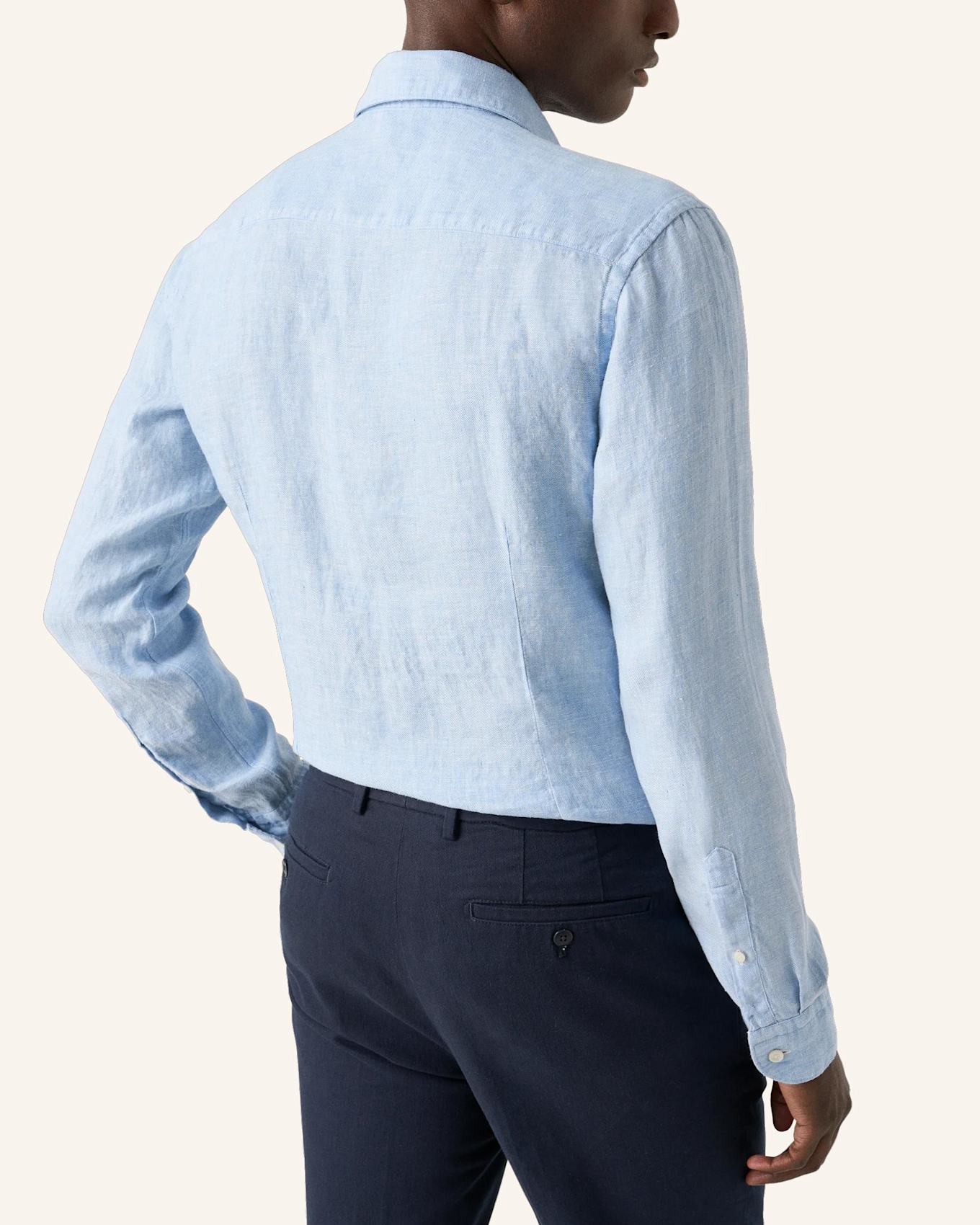ETON Leinenhemd Contemporary Fit: BLAU