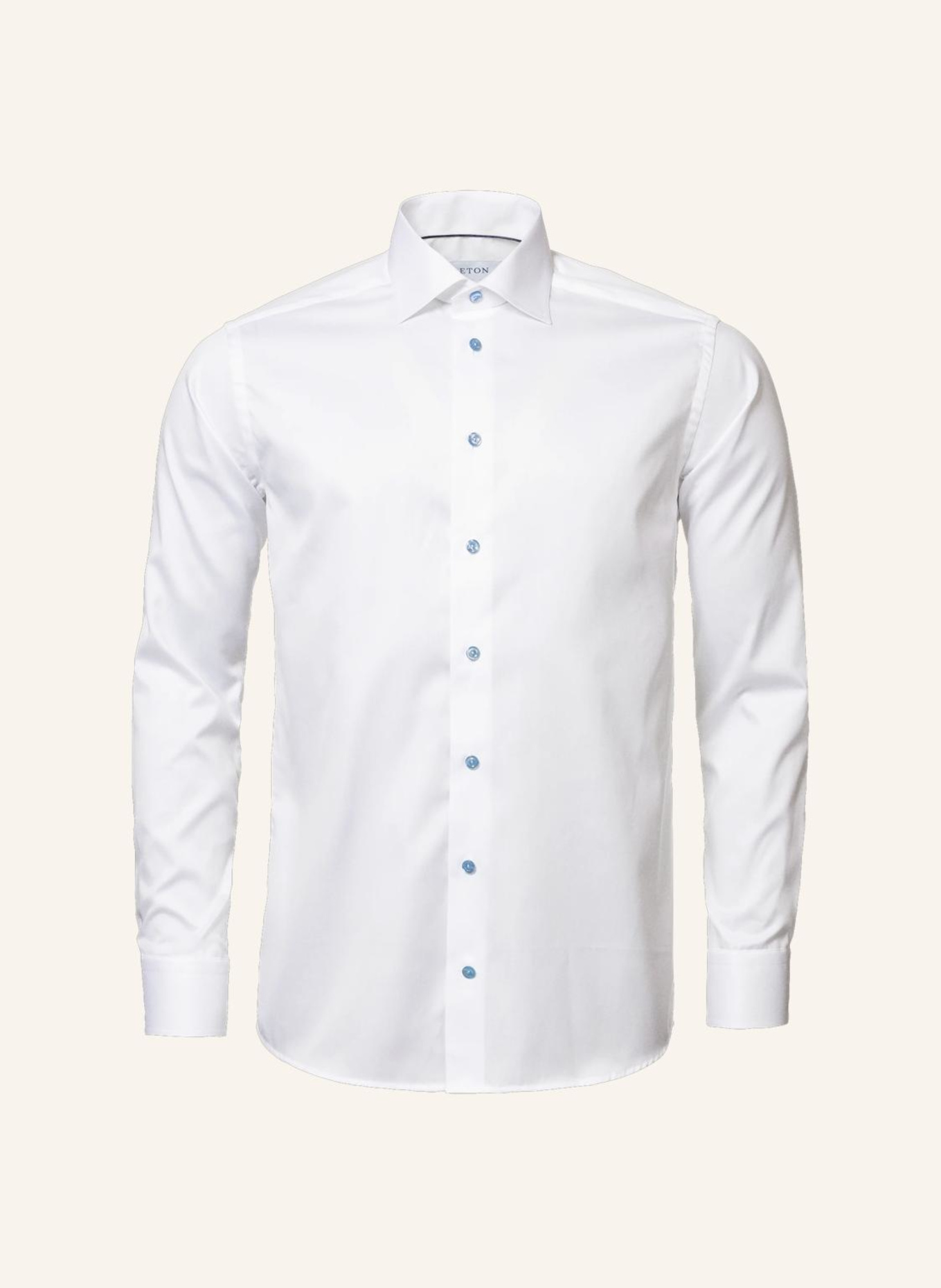 ETON Signature-Twill-Hemd Contemporary Fit: WEISS