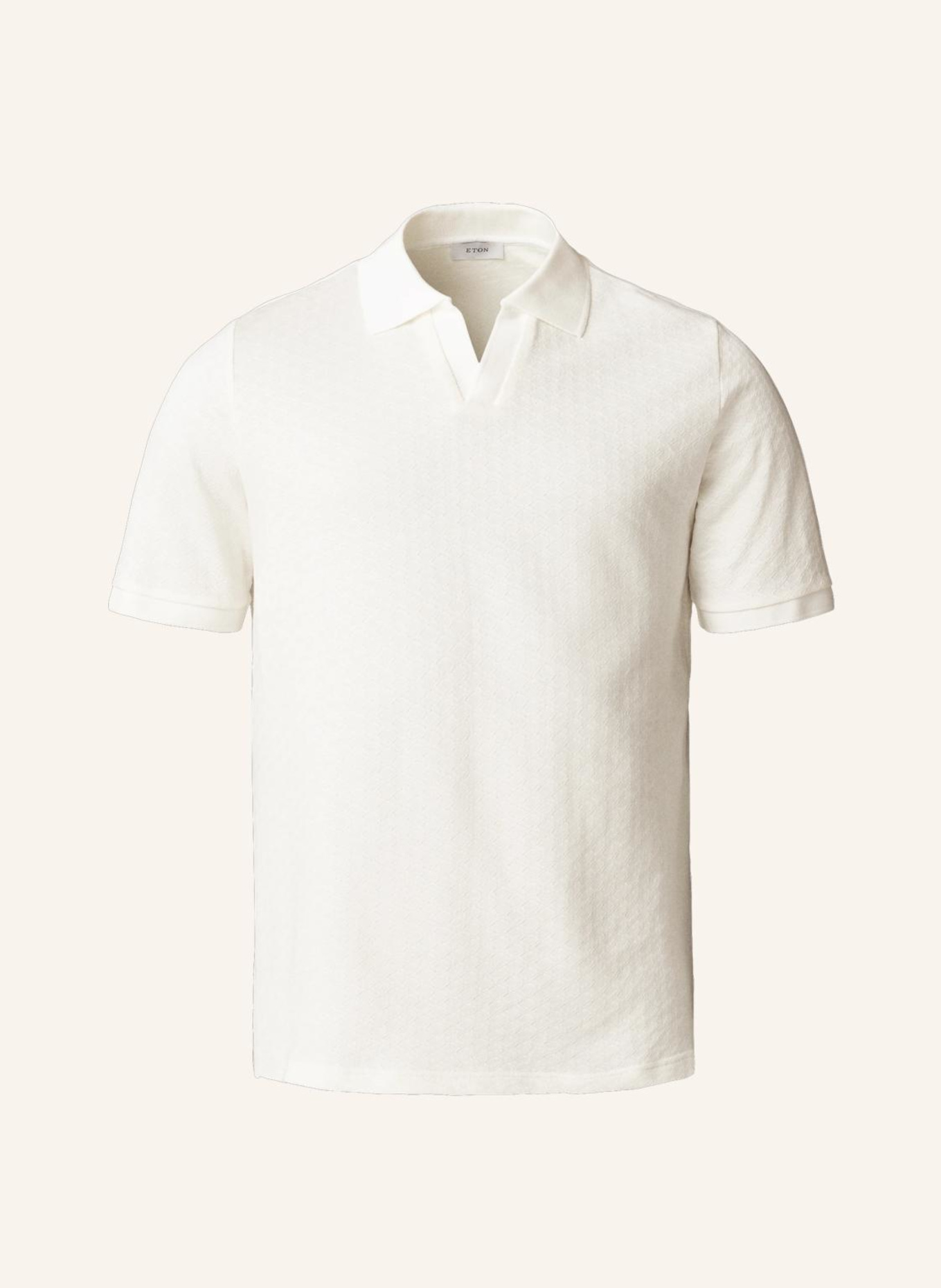 ETON Polohemd Aus Baumwolle: WEISS