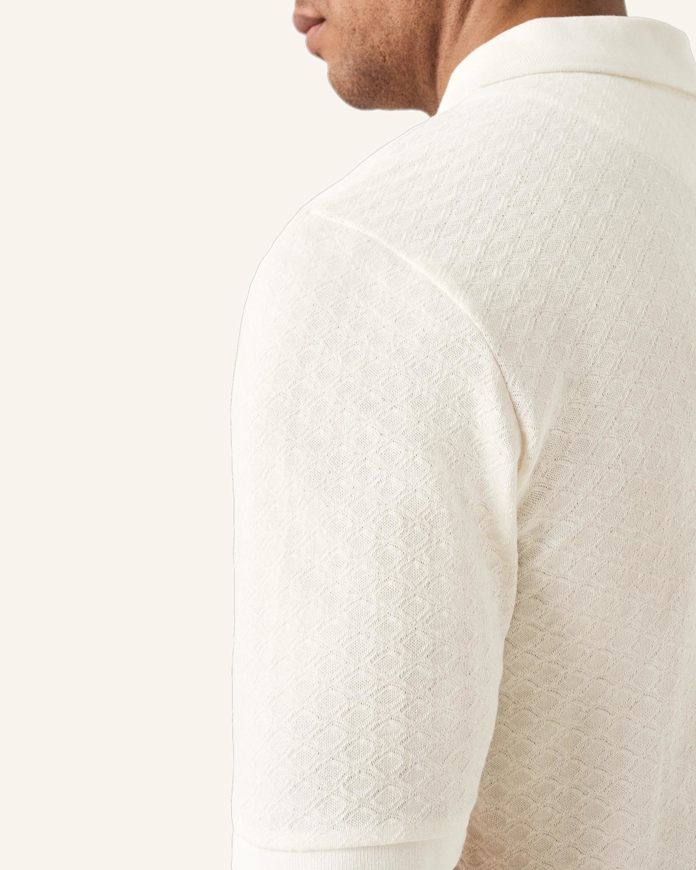 ETON Polohemd Aus Baumwolle: WEISS