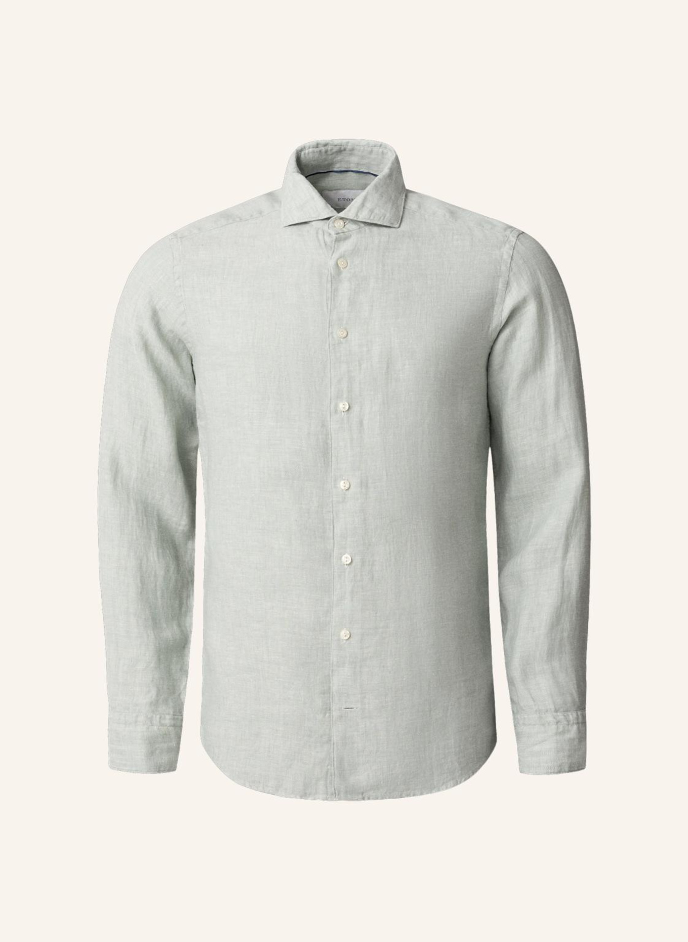 ETON Leinenhemd Contemporary Fit: GRÜN