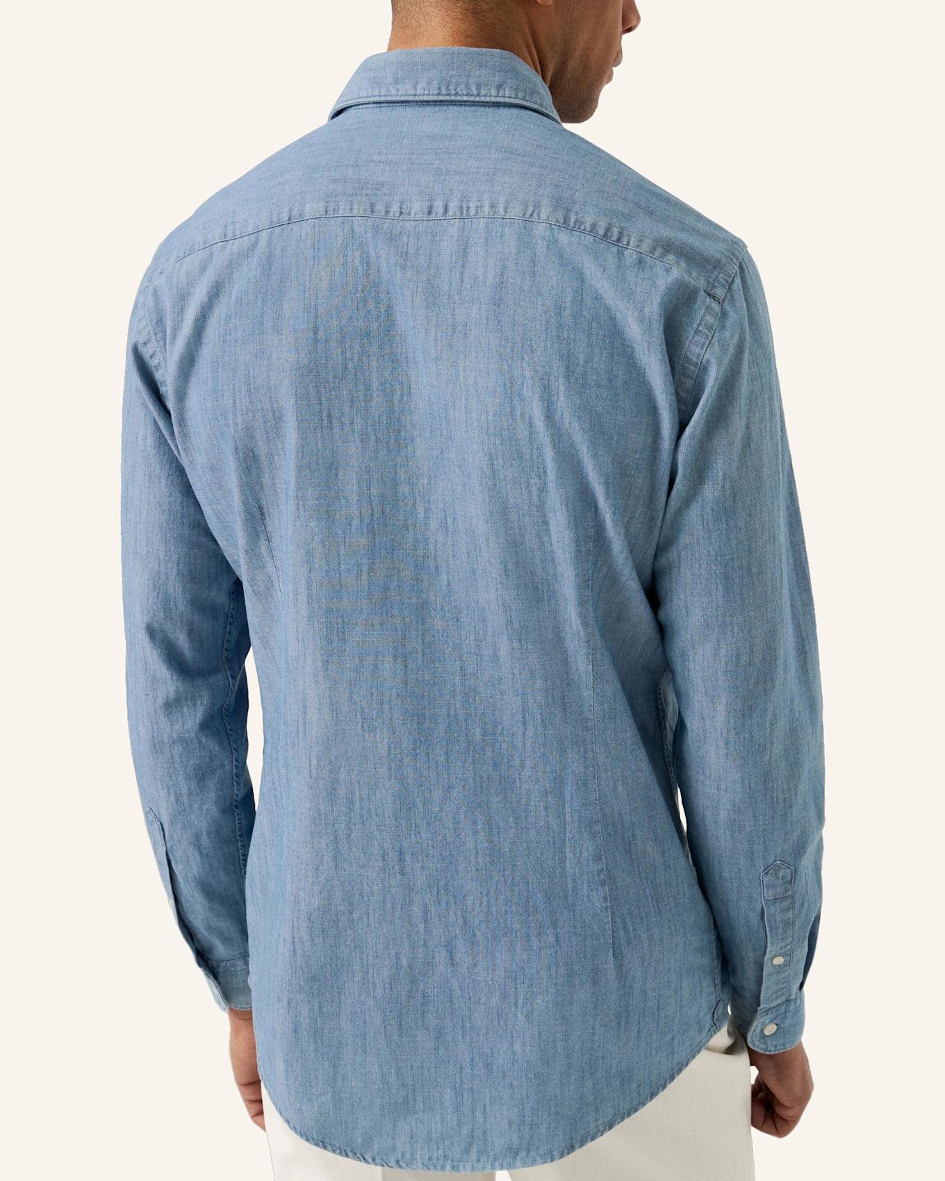 ETON Jeanshemd Slim Fit: BLAU