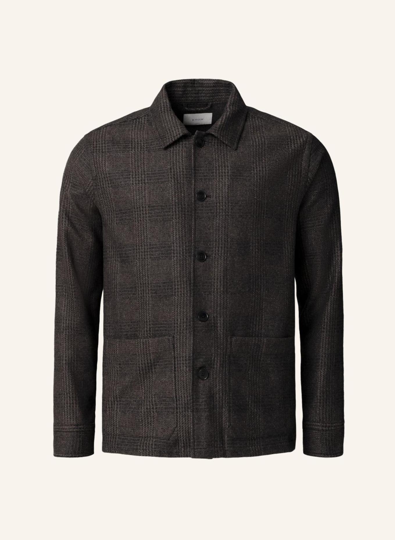 ETON Woll-Kaschmir-Jacke: DUNKELGRAU