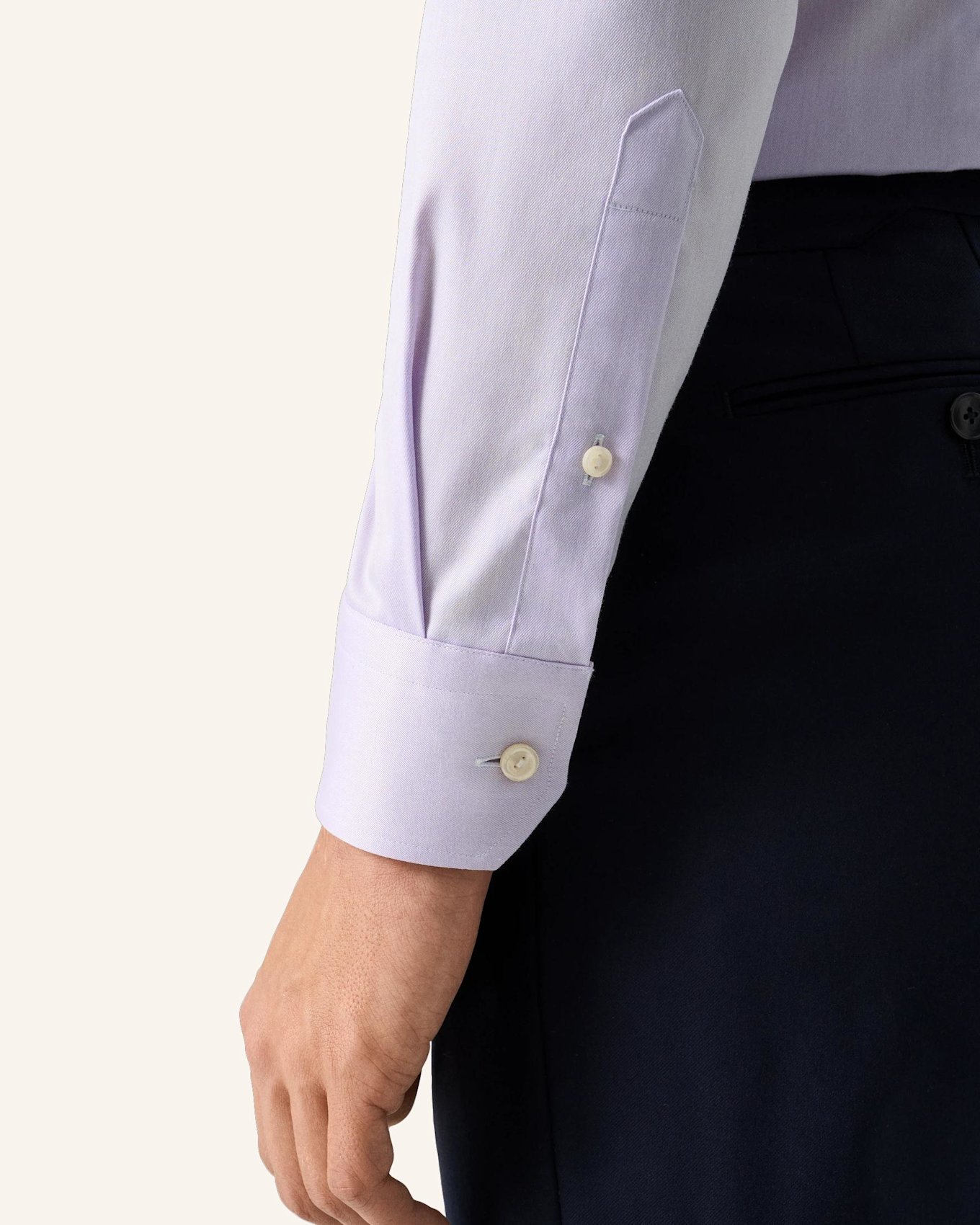 ETON Signature-Twill-Hemd Contemporary Fit: LILA