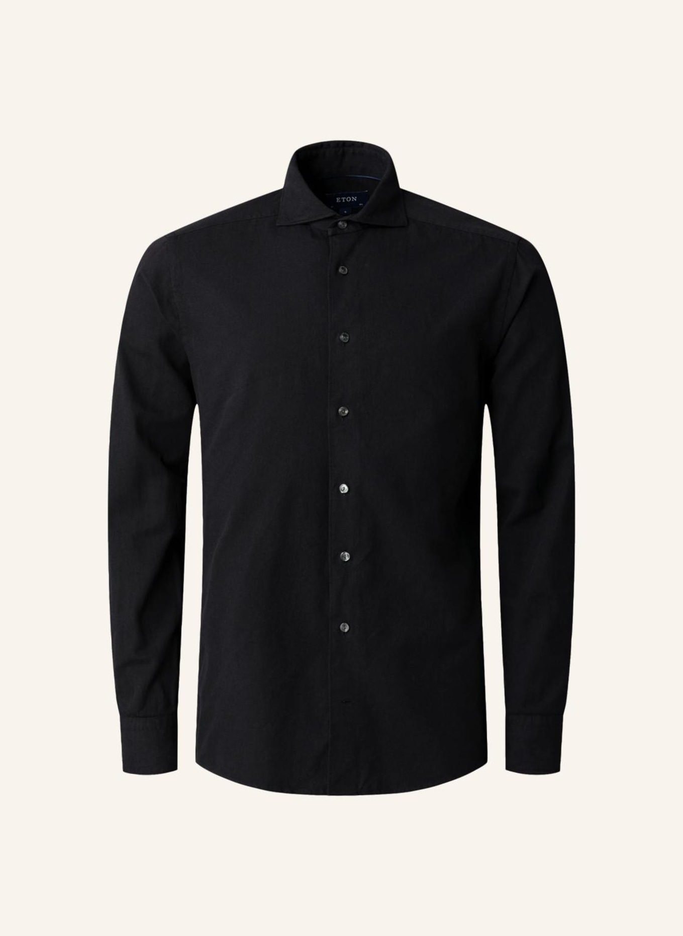 ETON Jeanshemd Contemporary Fit: SCHWARZ