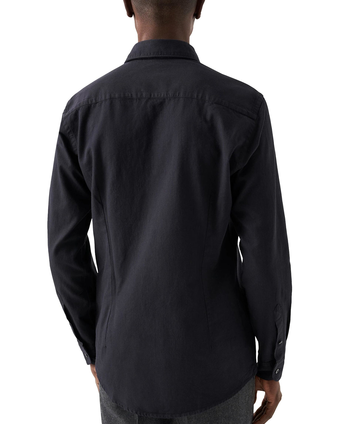 ETON Jeanshemd Contemporary Fit: SCHWARZ